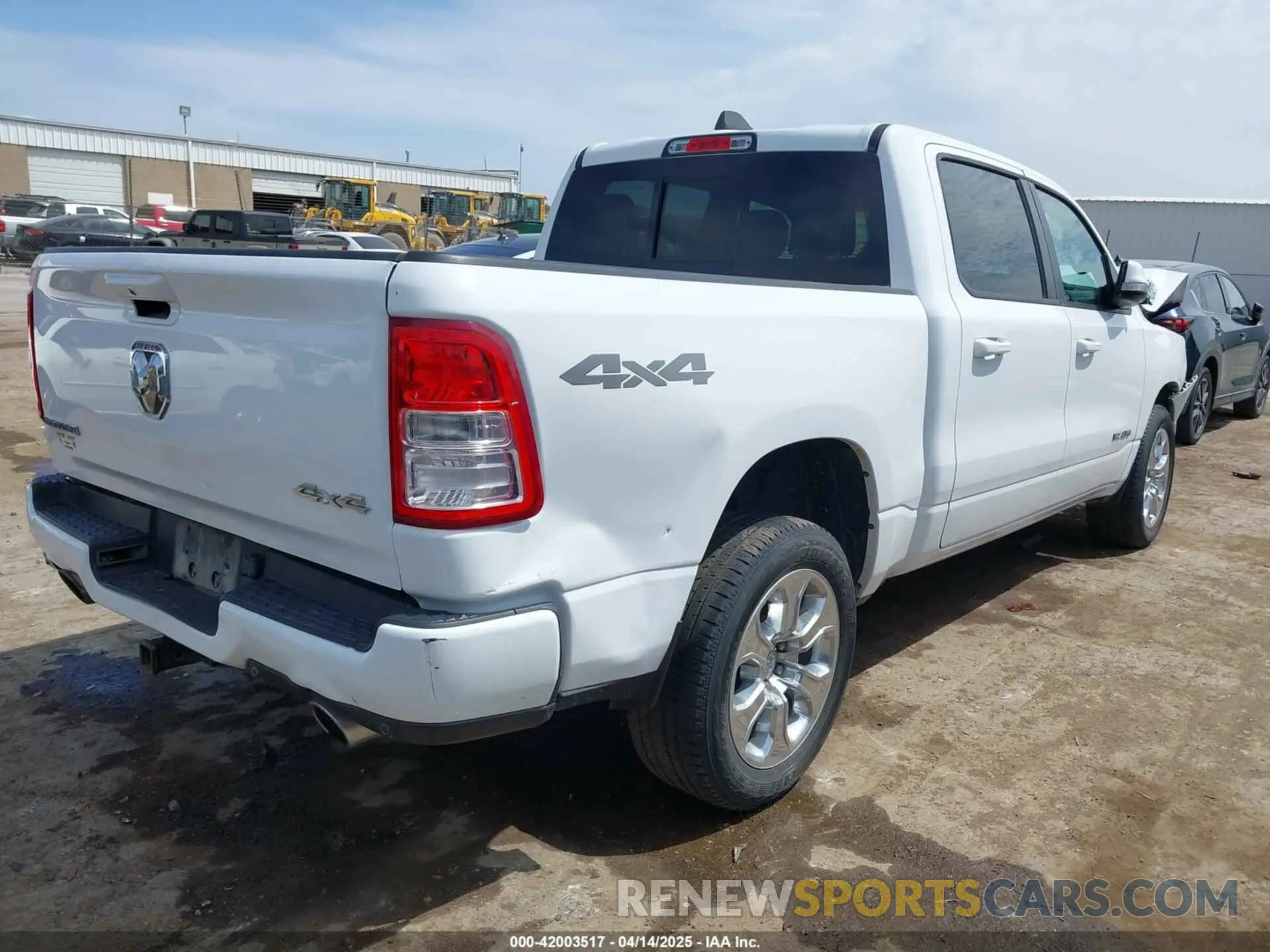 4 Photograph of a damaged car 1C6SRFFT2KN712008 RAM 1500 2019