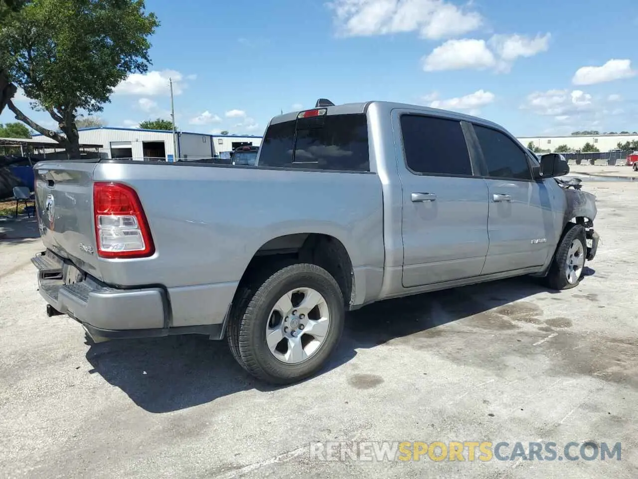 3 Photograph of a damaged car 1C6SRFFT2KN742416 RAM 1500 2019