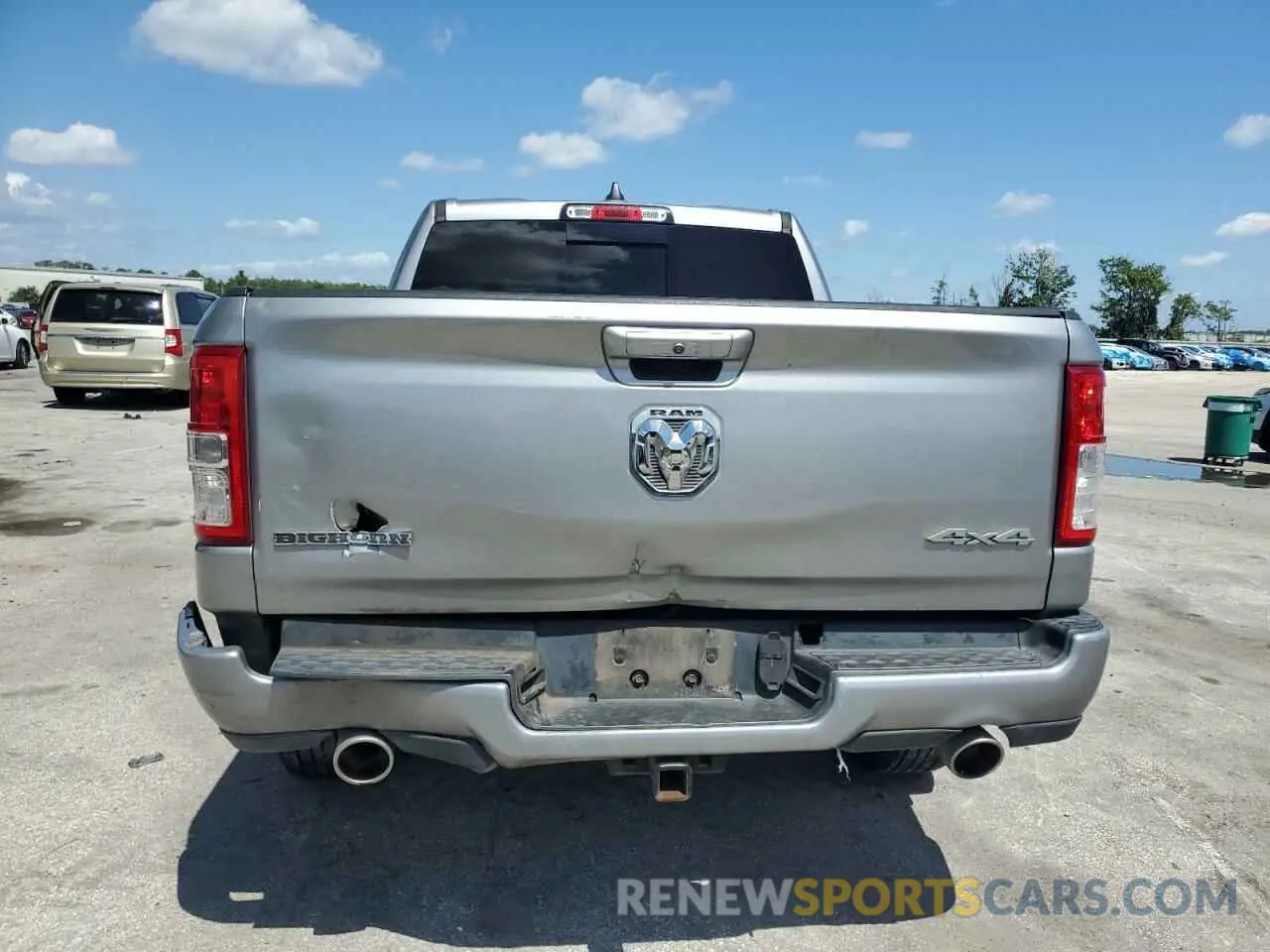 6 Photograph of a damaged car 1C6SRFFT2KN742416 RAM 1500 2019