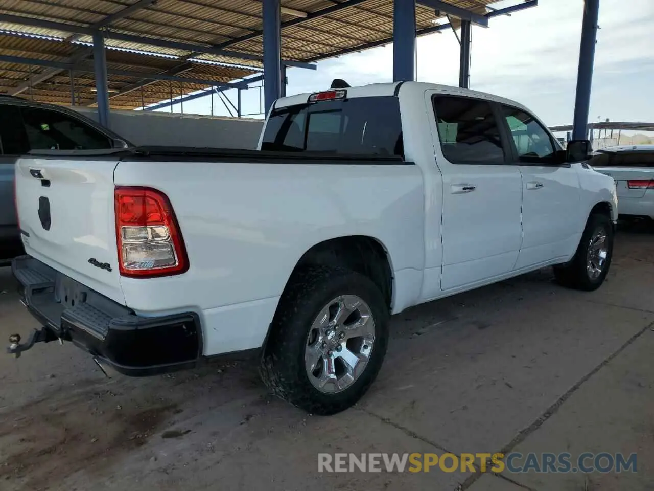 3 Photograph of a damaged car 1C6SRFFT2KN780244 RAM 1500 2019