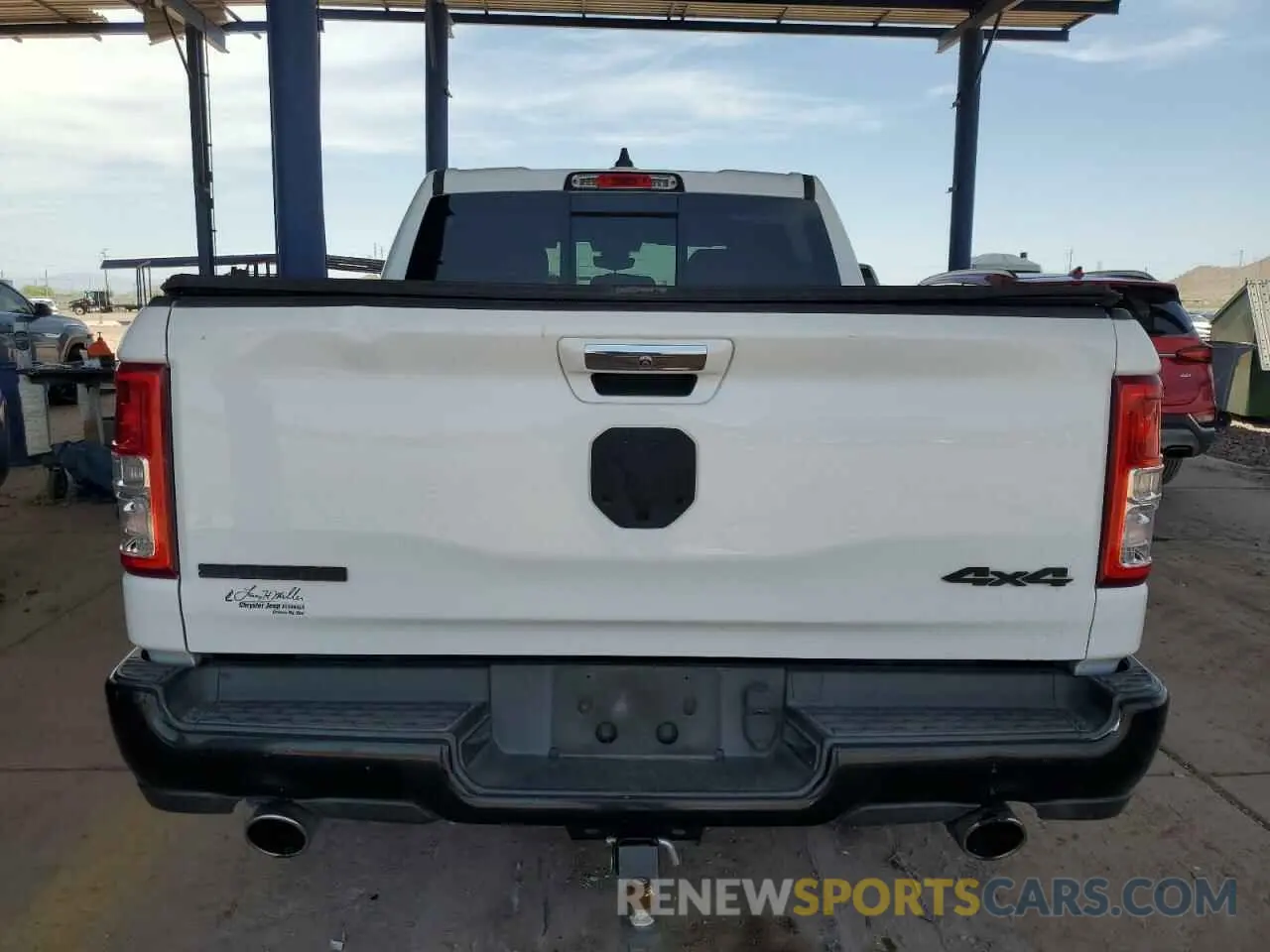 6 Photograph of a damaged car 1C6SRFFT2KN780244 RAM 1500 2019