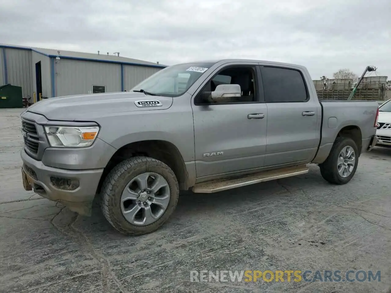 1 Photograph of a damaged car 1C6SRFFT2KN812531 RAM 1500 2019