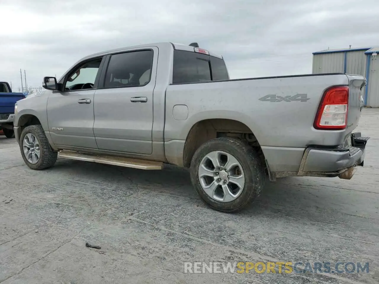 2 Photograph of a damaged car 1C6SRFFT2KN812531 RAM 1500 2019