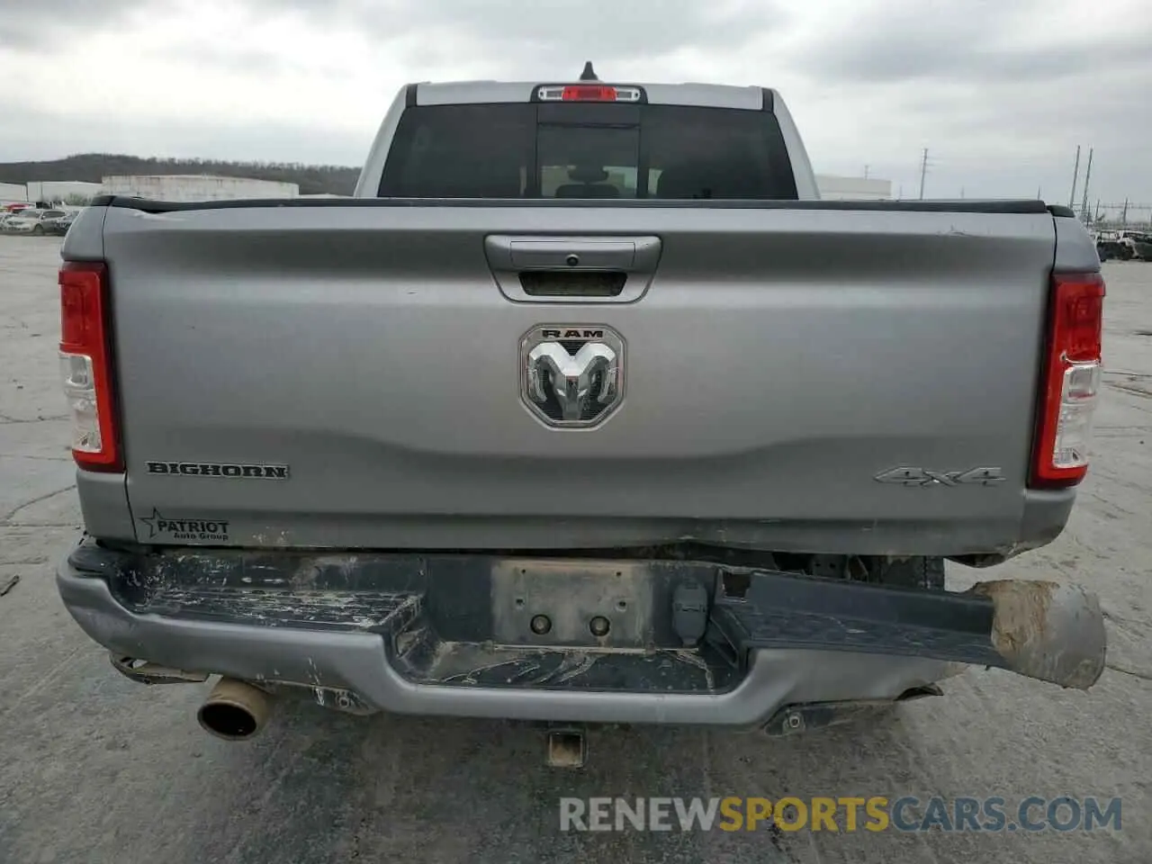 6 Photograph of a damaged car 1C6SRFFT2KN812531 RAM 1500 2019