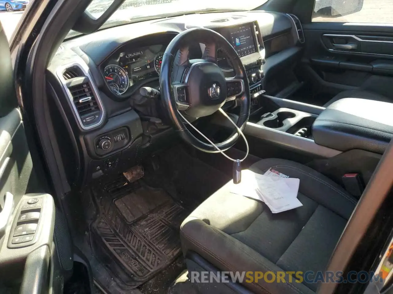 8 Photograph of a damaged car 1C6SRFFT2KN852673 RAM 1500 2019