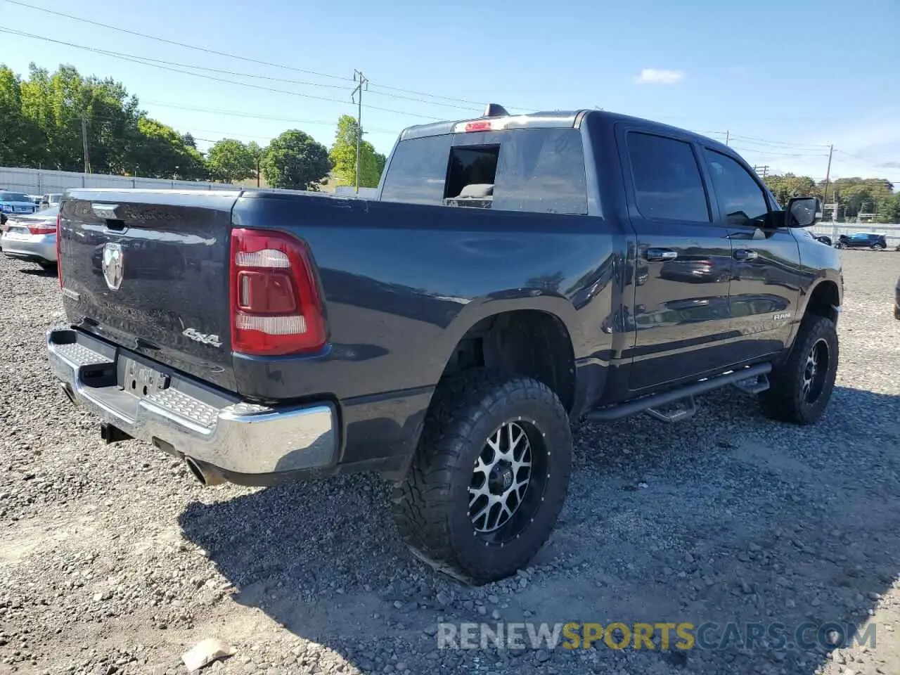 3 Photograph of a damaged car 1C6SRFFT2KN908532 RAM 1500 2019