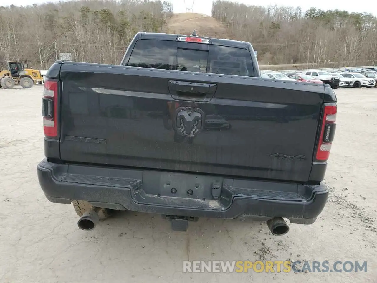 6 Photograph of a damaged car 1C6SRFFT3KN523397 RAM 1500 2019