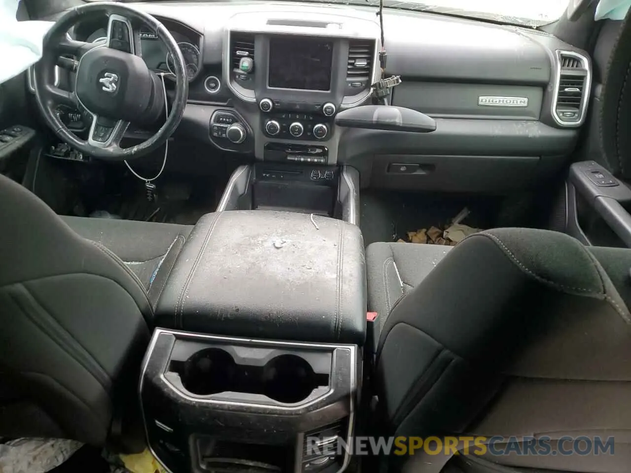 8 Photograph of a damaged car 1C6SRFFT3KN523397 RAM 1500 2019