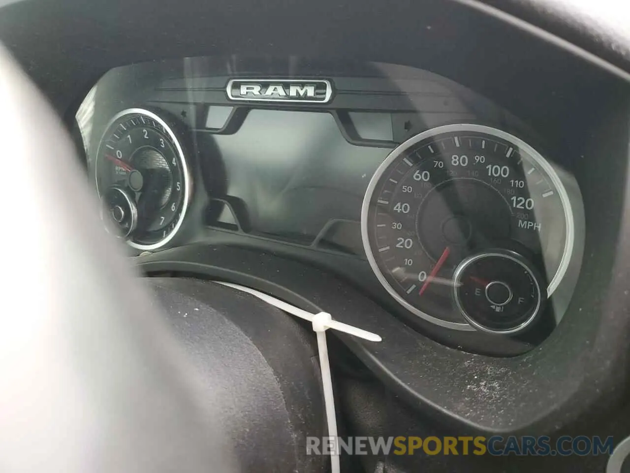 9 Photograph of a damaged car 1C6SRFFT3KN523397 RAM 1500 2019