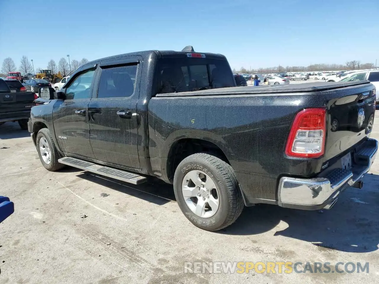 2 Photograph of a damaged car 1C6SRFFT3KN626237 RAM 1500 2019
