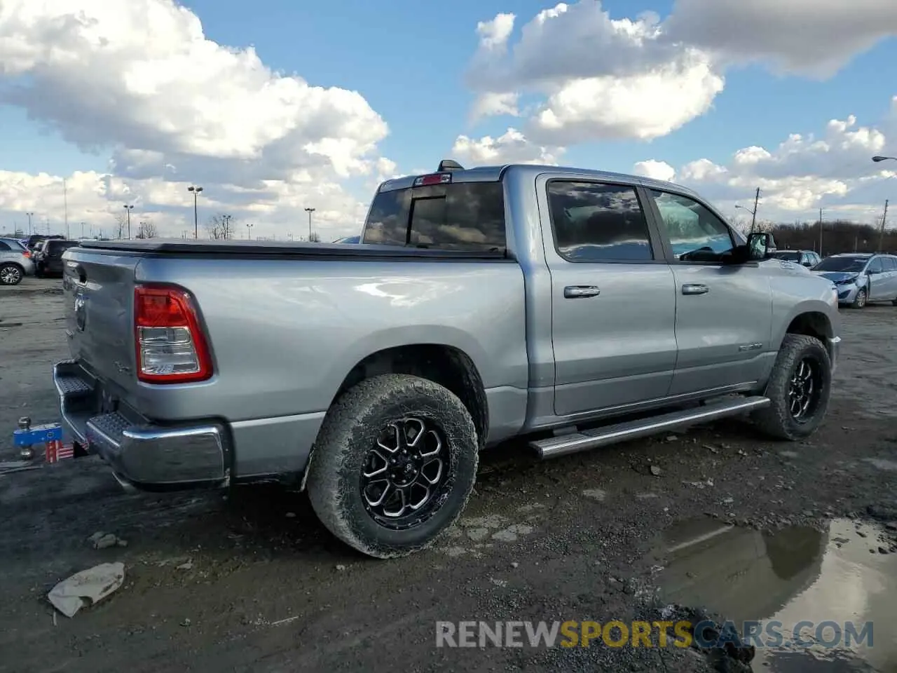3 Photograph of a damaged car 1C6SRFFT3KN649954 RAM 1500 2019