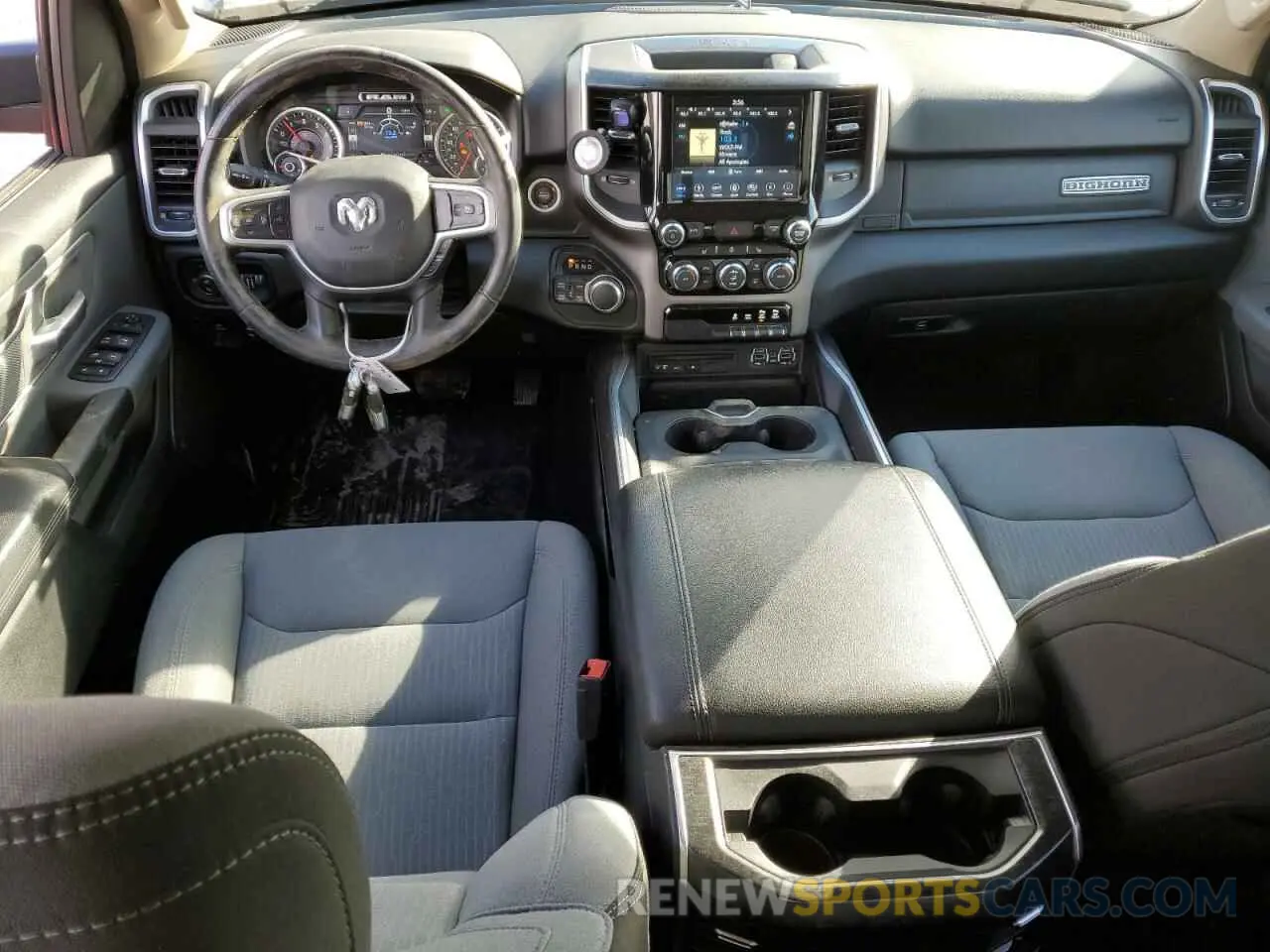 8 Photograph of a damaged car 1C6SRFFT3KN649954 RAM 1500 2019