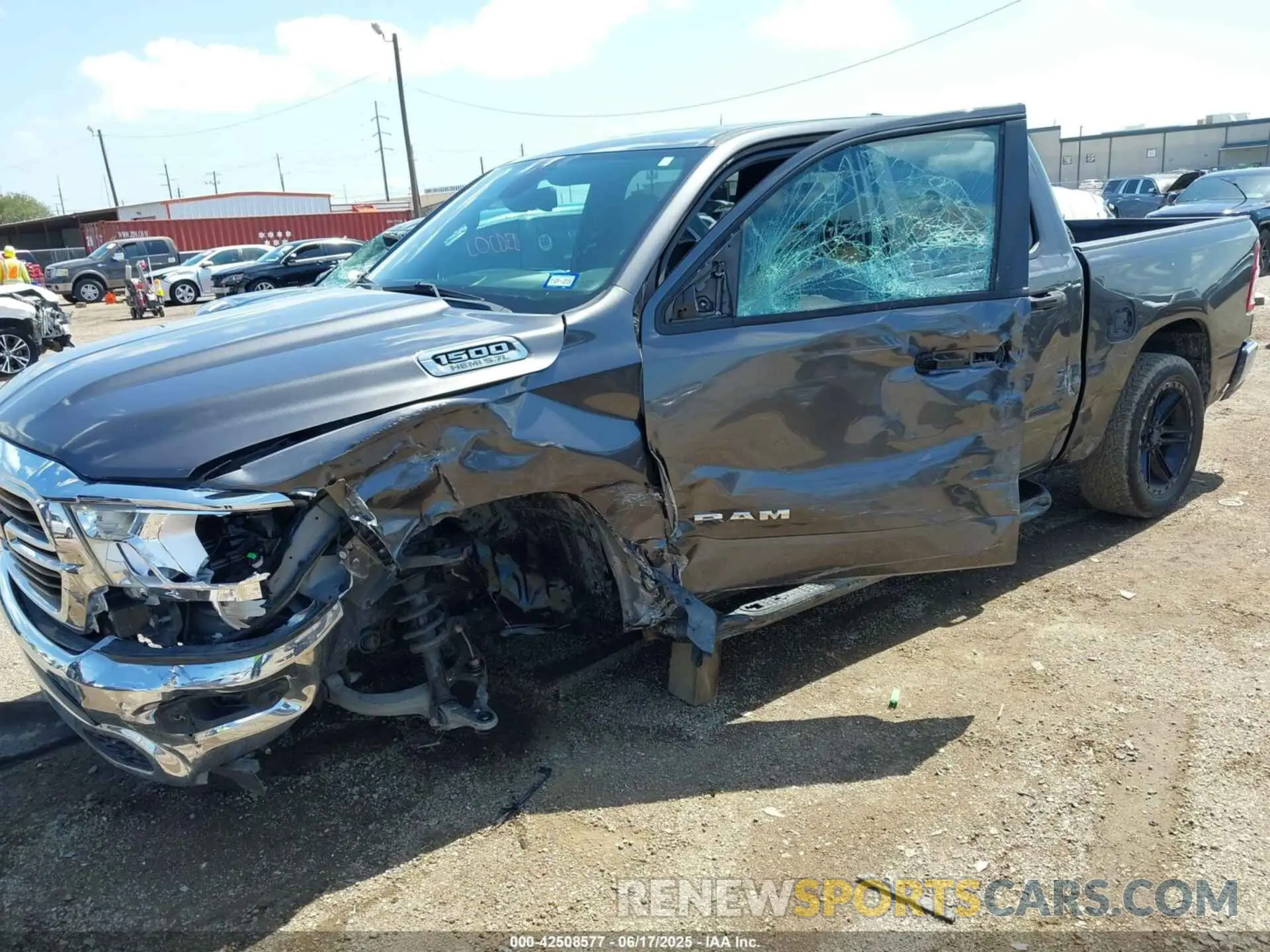 6 Photograph of a damaged car 1C6SRFFT3KN667970 RAM 1500 2019