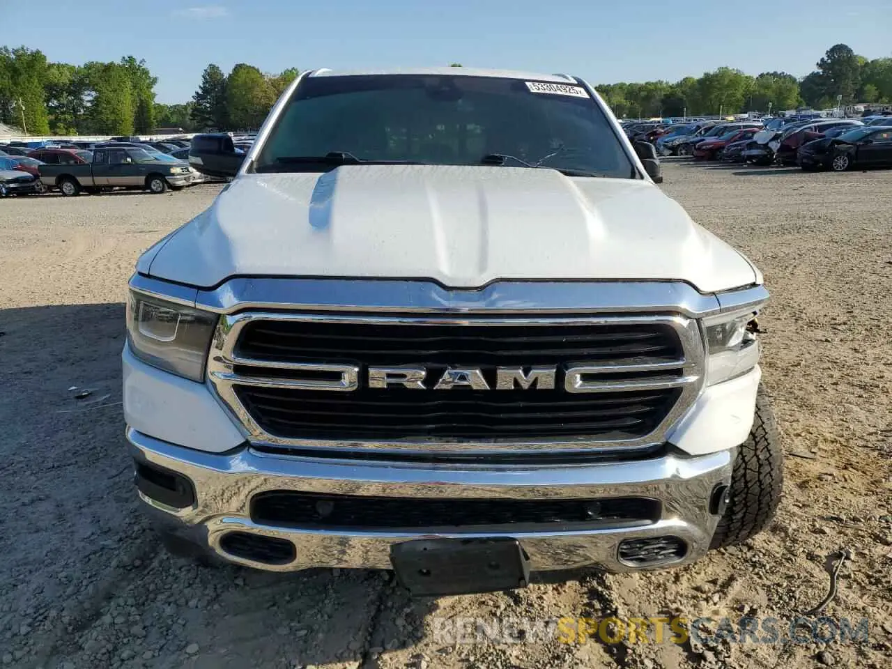 5 Photograph of a damaged car 1C6SRFFT3KN702992 RAM 1500 2019