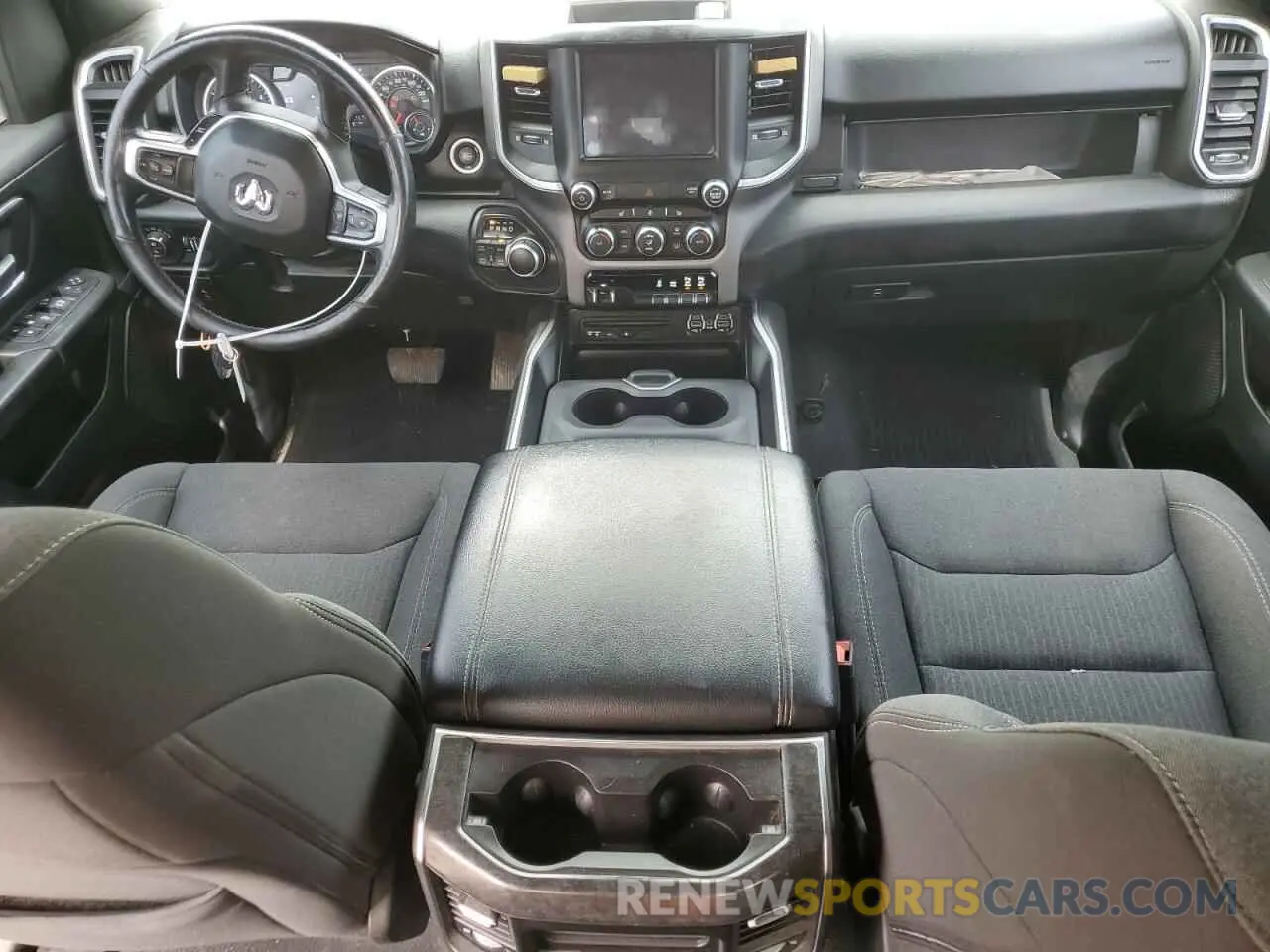 8 Photograph of a damaged car 1C6SRFFT3KN702992 RAM 1500 2019