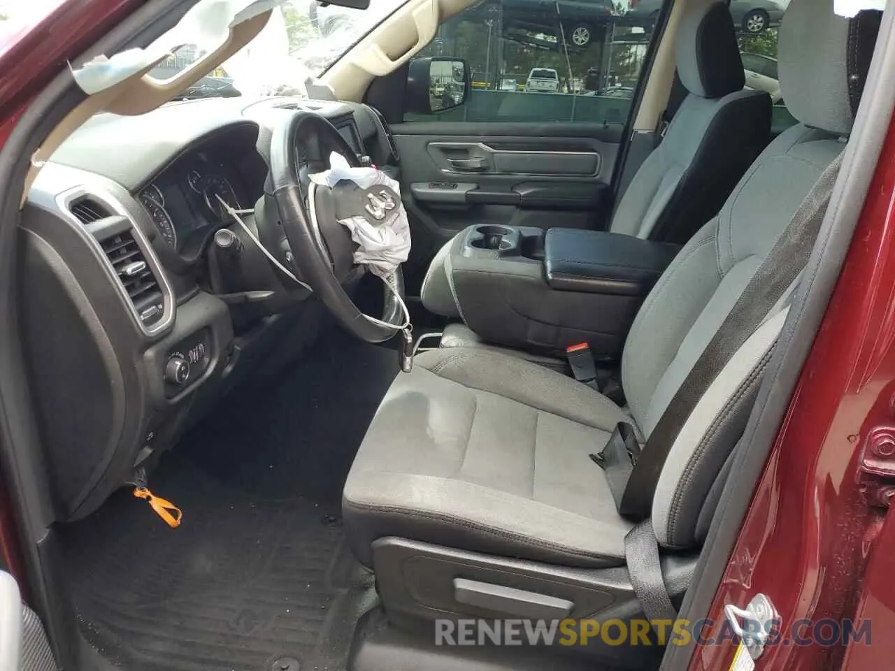 7 Photograph of a damaged car 1C6SRFFT3KN720019 RAM 1500 2019