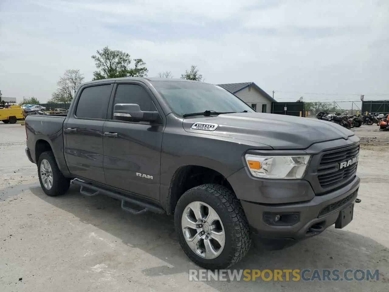 4 Photograph of a damaged car 1C6SRFFT3KN753862 RAM 1500 2019