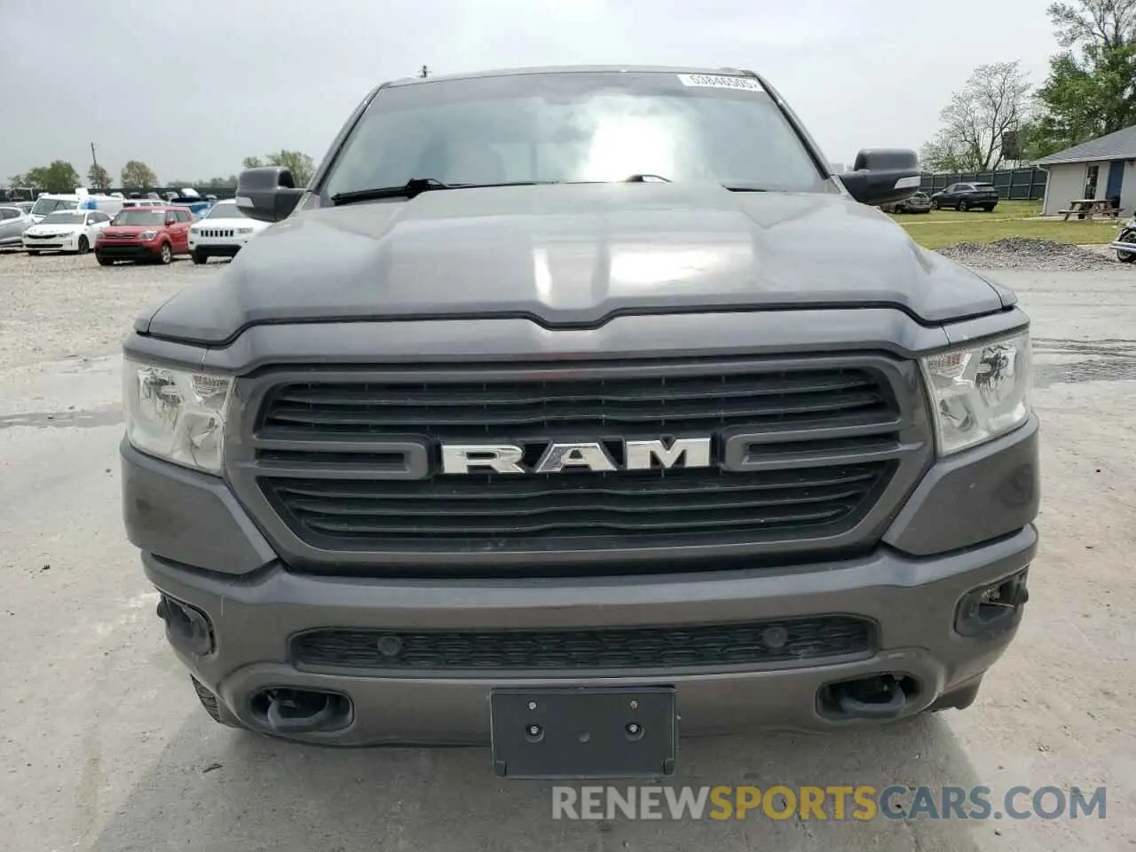 5 Photograph of a damaged car 1C6SRFFT3KN753862 RAM 1500 2019