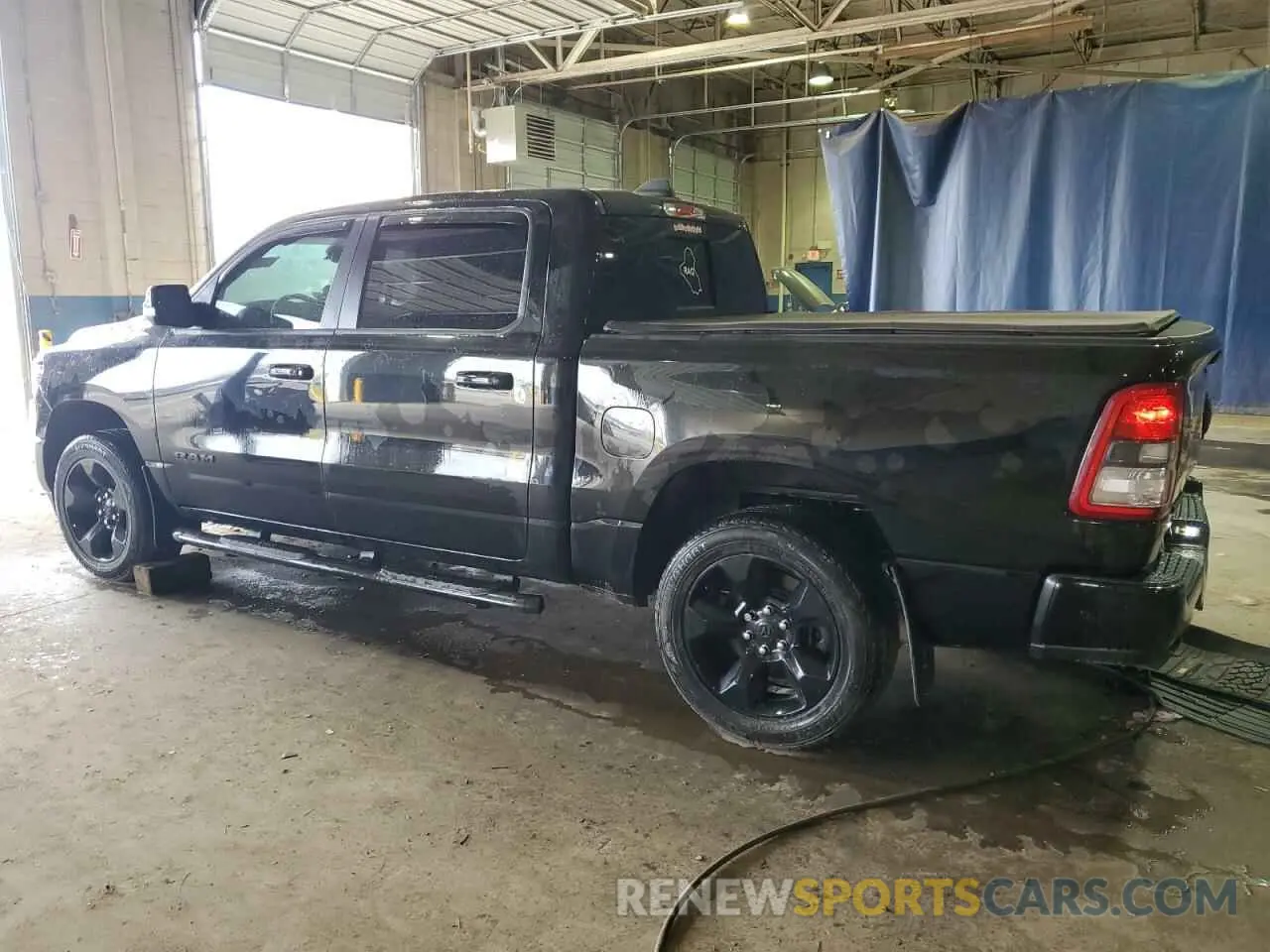 2 Photograph of a damaged car 1C6SRFFT3KN783850 RAM 1500 2019