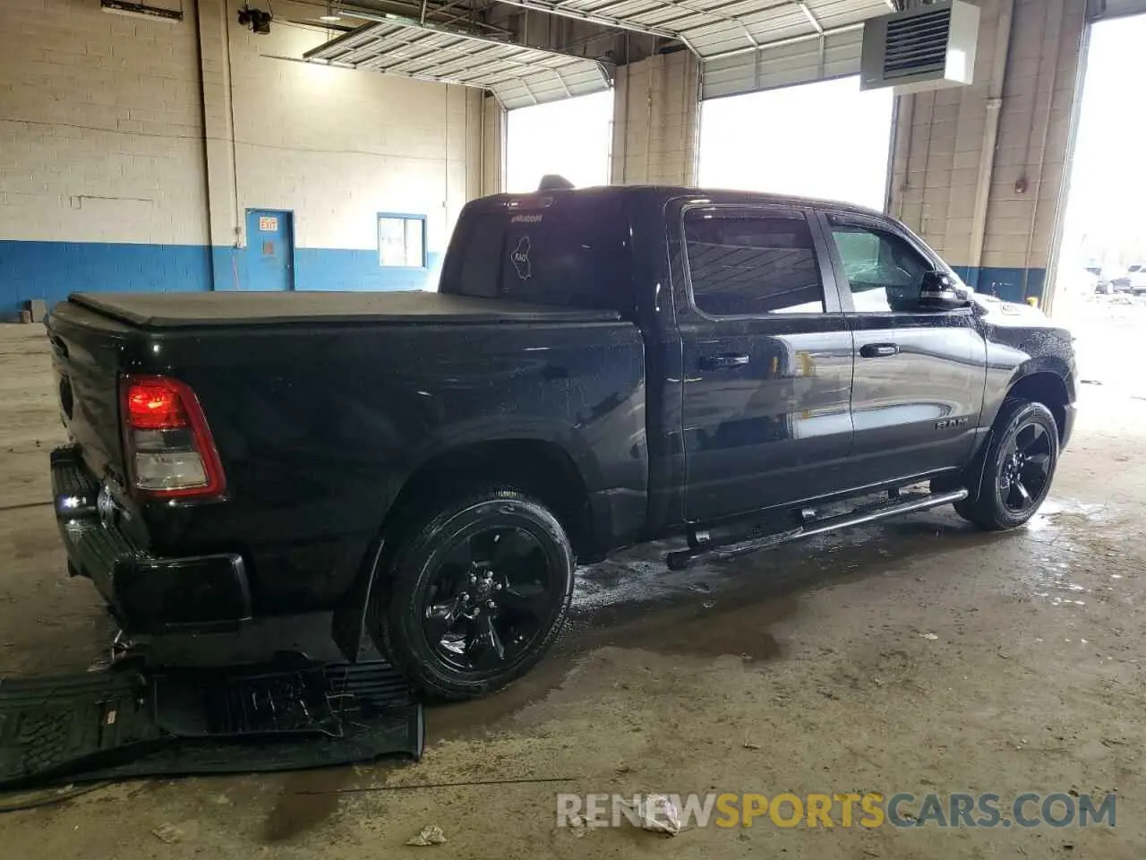 3 Photograph of a damaged car 1C6SRFFT3KN783850 RAM 1500 2019