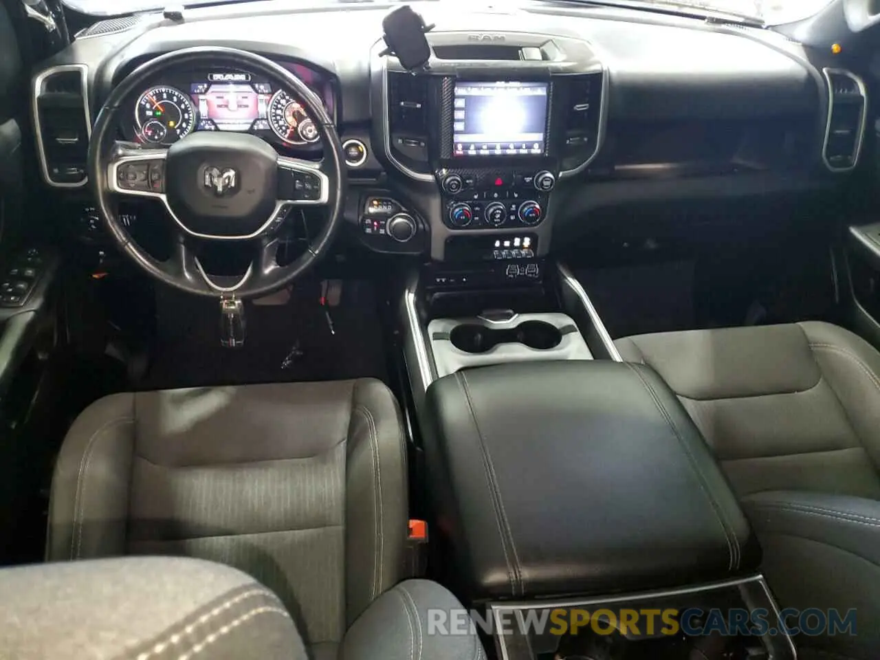 8 Photograph of a damaged car 1C6SRFFT3KN783850 RAM 1500 2019