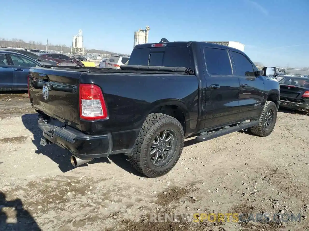 3 Photograph of a damaged car 1C6SRFFT3KN788658 RAM 1500 2019