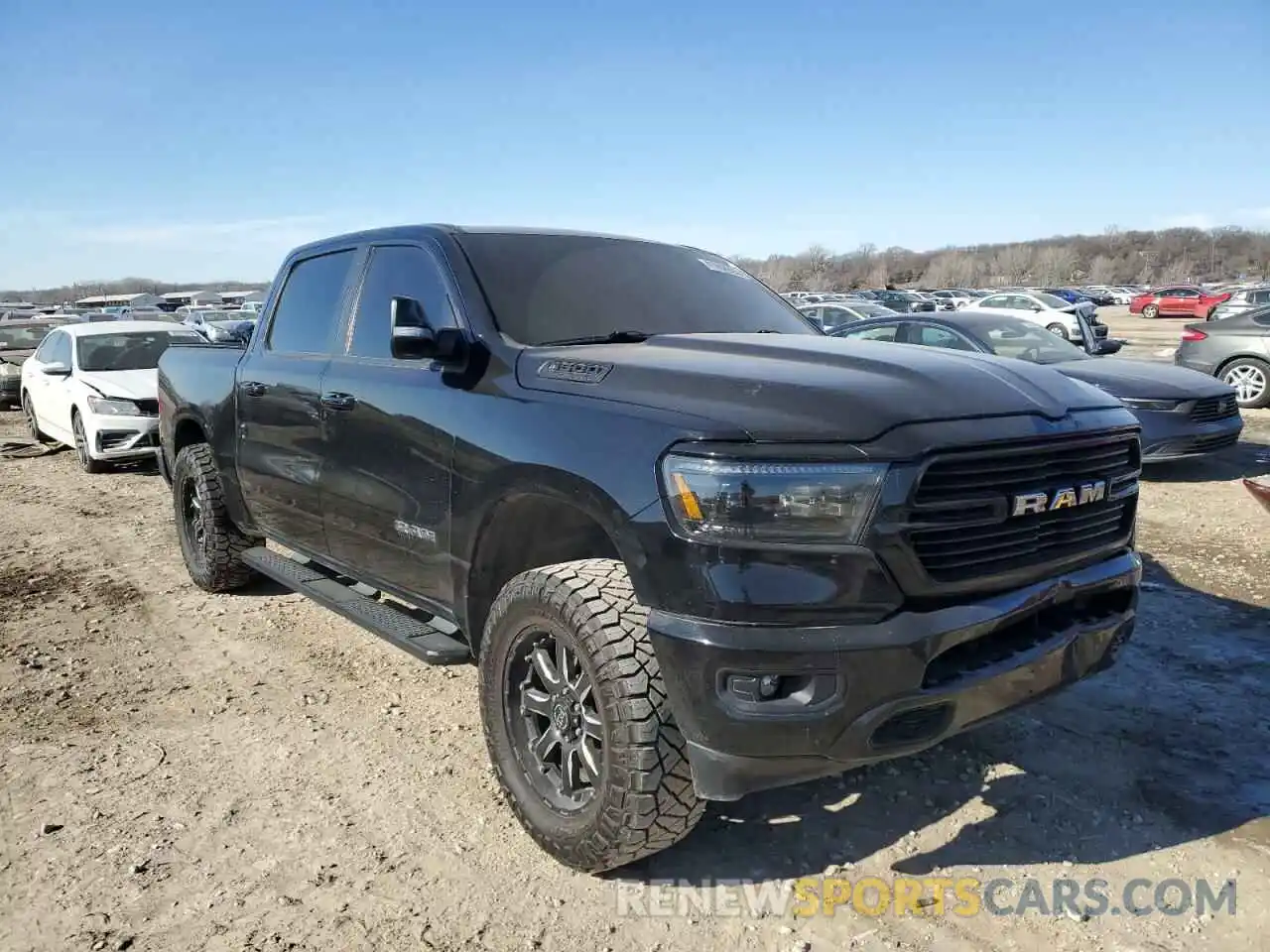 4 Photograph of a damaged car 1C6SRFFT3KN788658 RAM 1500 2019