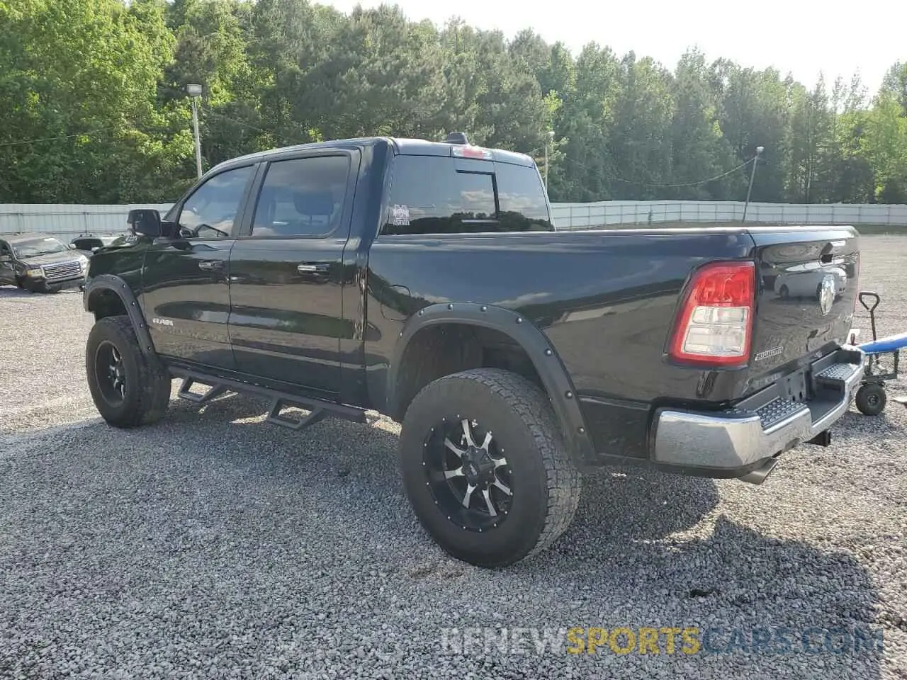 2 Photograph of a damaged car 1C6SRFFT3KN852679 RAM 1500 2019