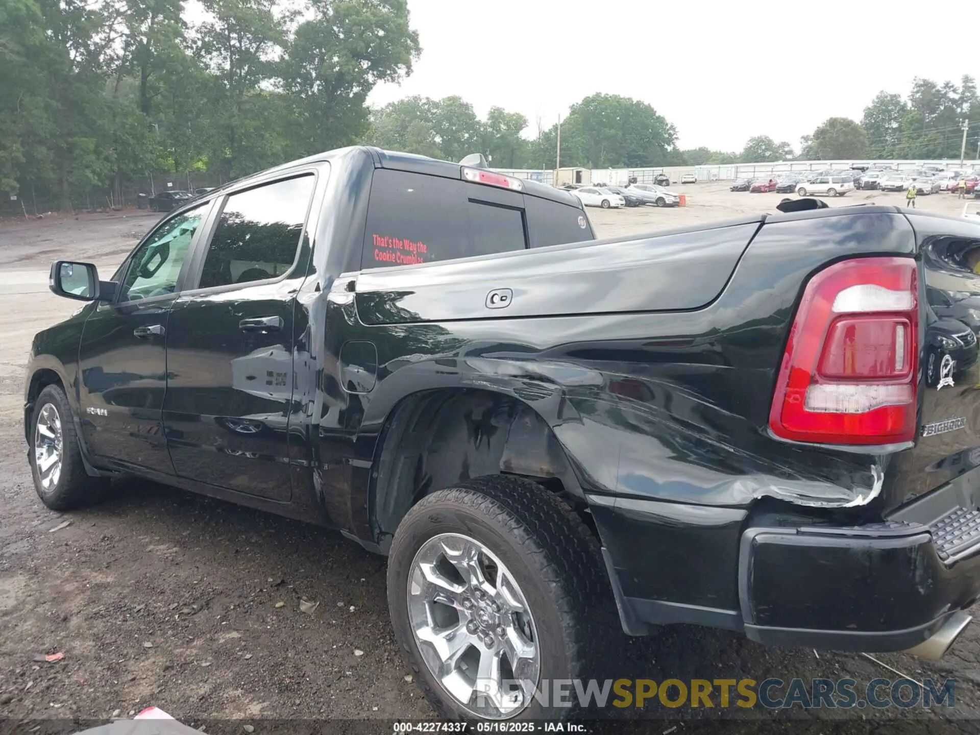 14 Photograph of a damaged car 1C6SRFFT3KN858854 RAM 1500 2019