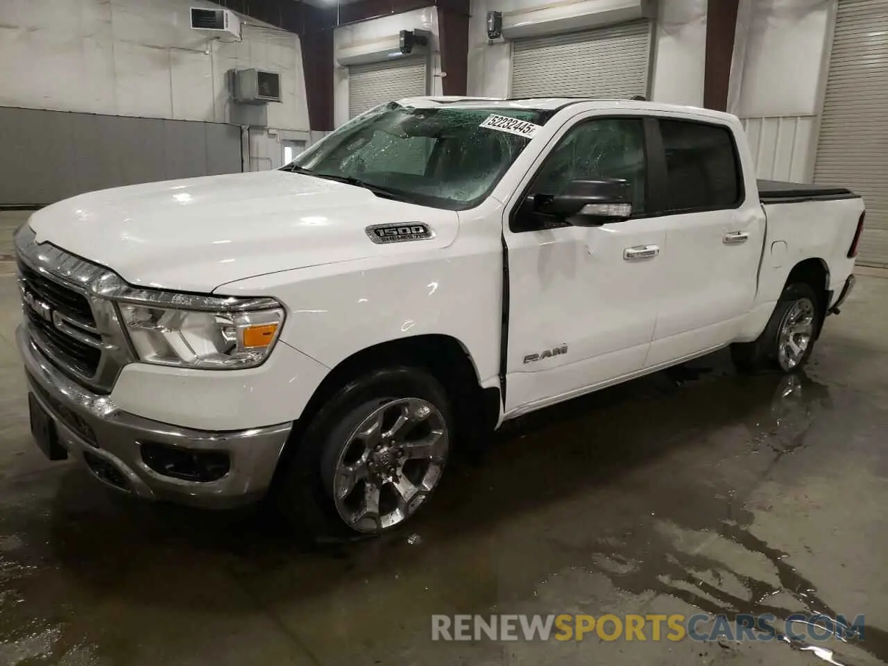 1 Photograph of a damaged car 1C6SRFFT3KN882572 RAM 1500 2019