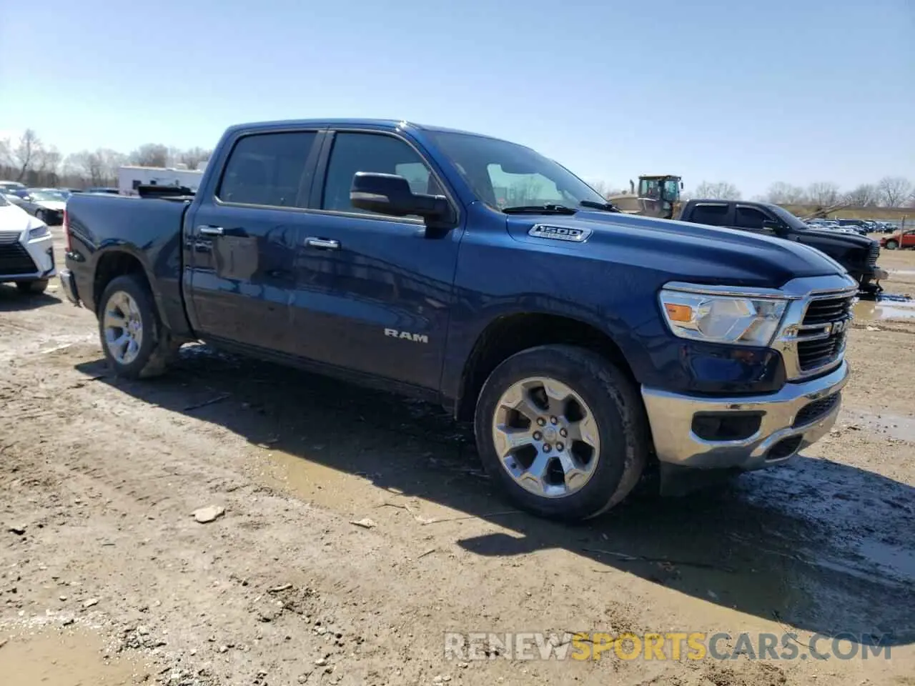 4 Photograph of a damaged car 1C6SRFFT3KN895368 RAM 1500 2019