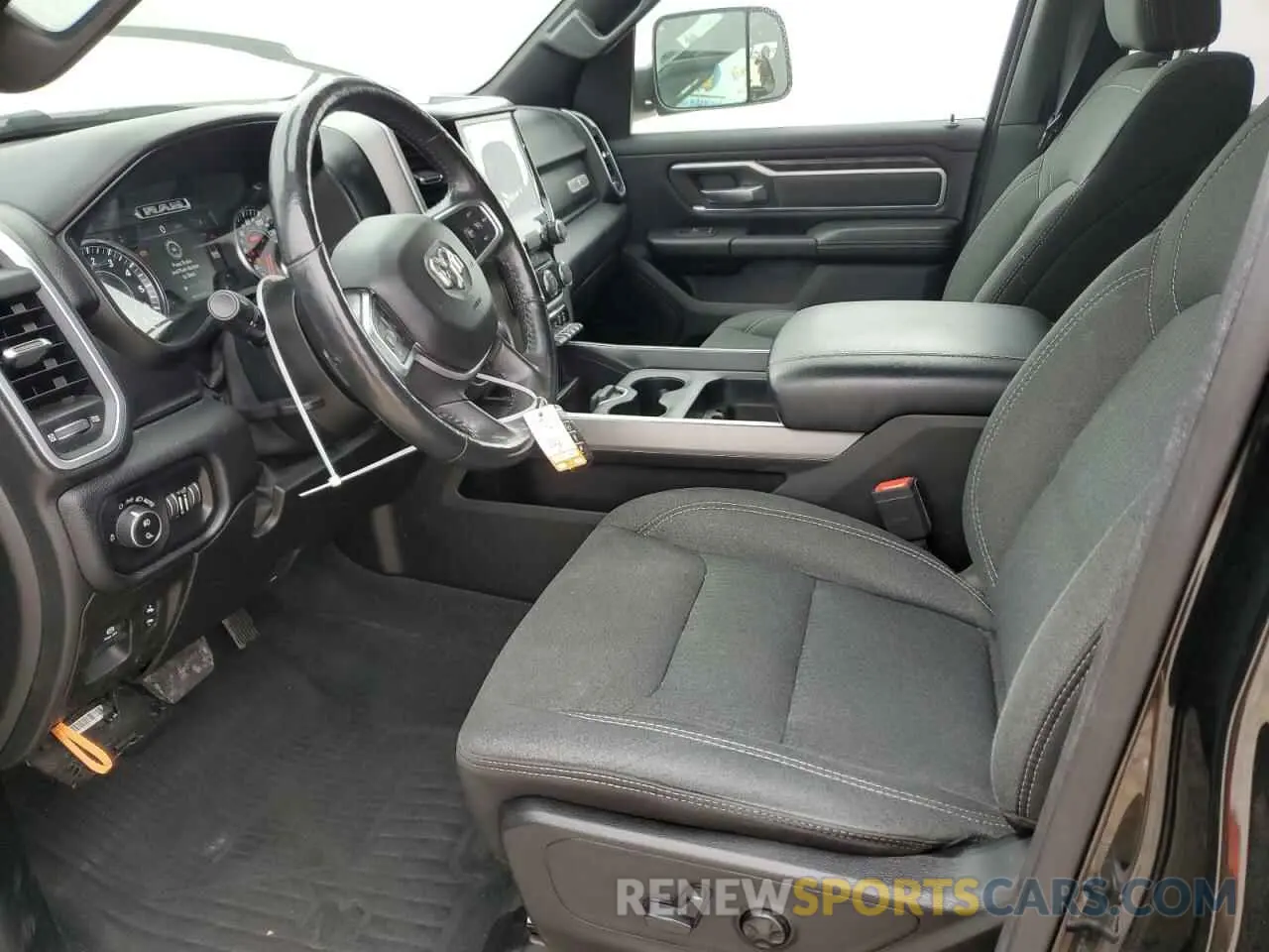 7 Photograph of a damaged car 1C6SRFFT3KN909351 RAM 1500 2019