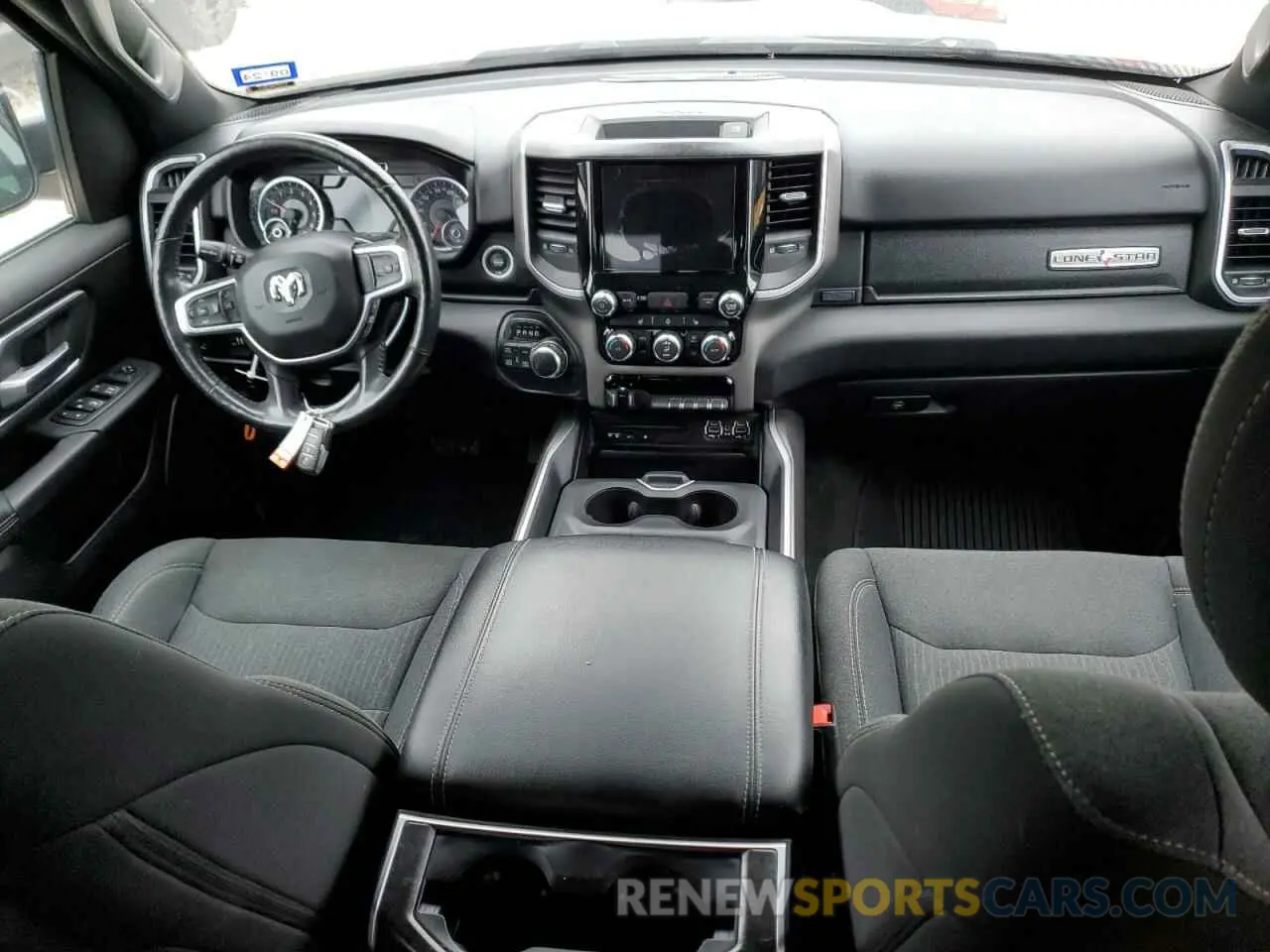 8 Photograph of a damaged car 1C6SRFFT3KN909351 RAM 1500 2019