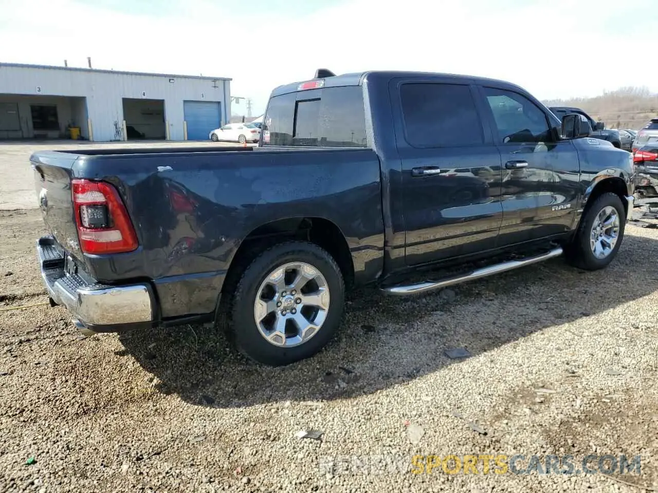3 Photograph of a damaged car 1C6SRFFT4KN536823 RAM 1500 2019