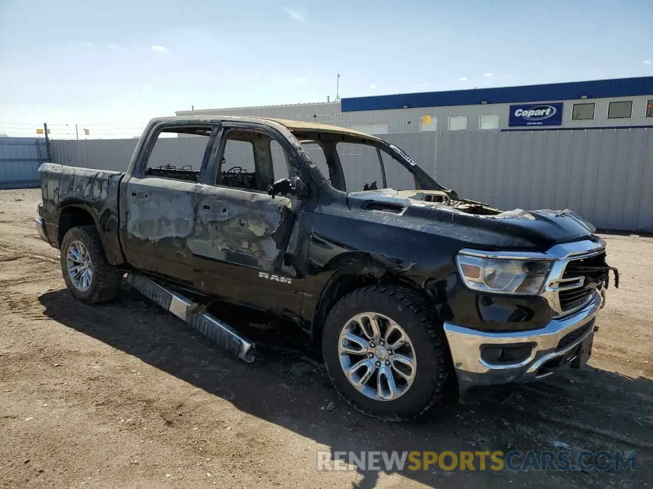 4 Photograph of a damaged car 1C6SRFFT4KN794615 RAM 1500 2019