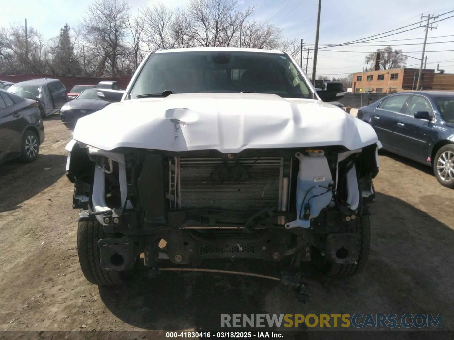 6 Photograph of a damaged car 1C6SRFFT4KN854618 RAM 1500 2019