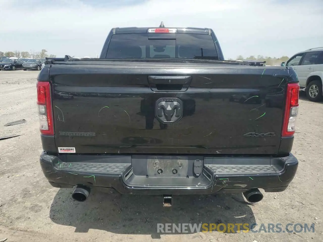 6 Photograph of a damaged car 1C6SRFFT4KN899445 RAM 1500 2019