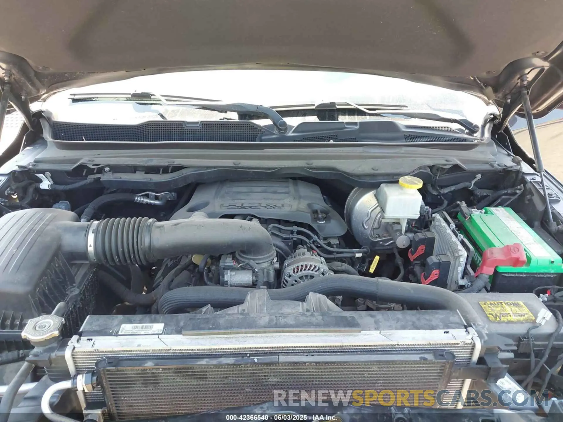 10 Photograph of a damaged car 1C6SRFFT5KN544445 RAM 1500 2019