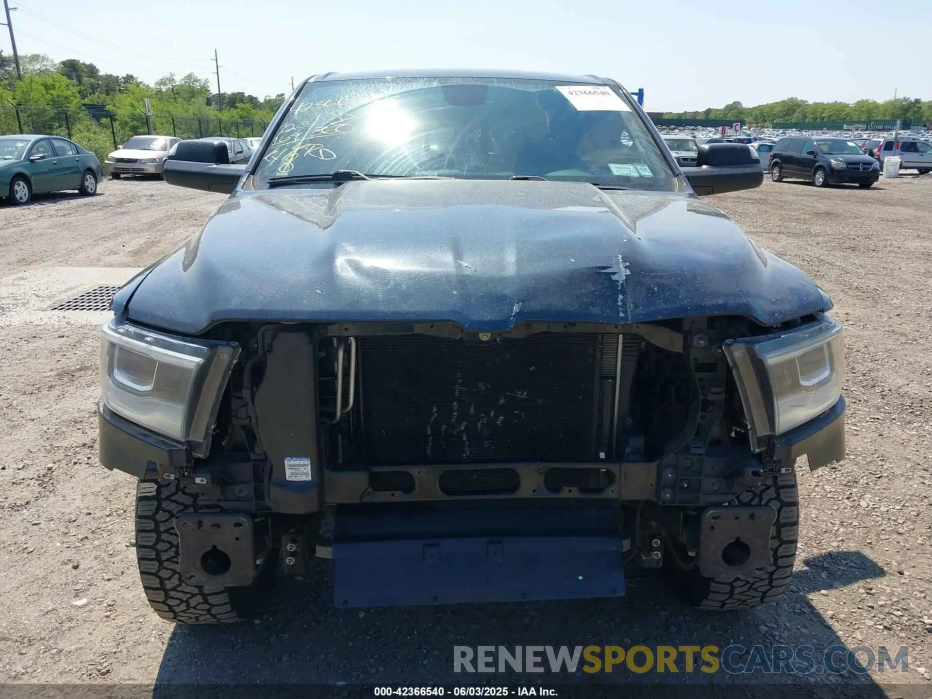 12 Photograph of a damaged car 1C6SRFFT5KN544445 RAM 1500 2019