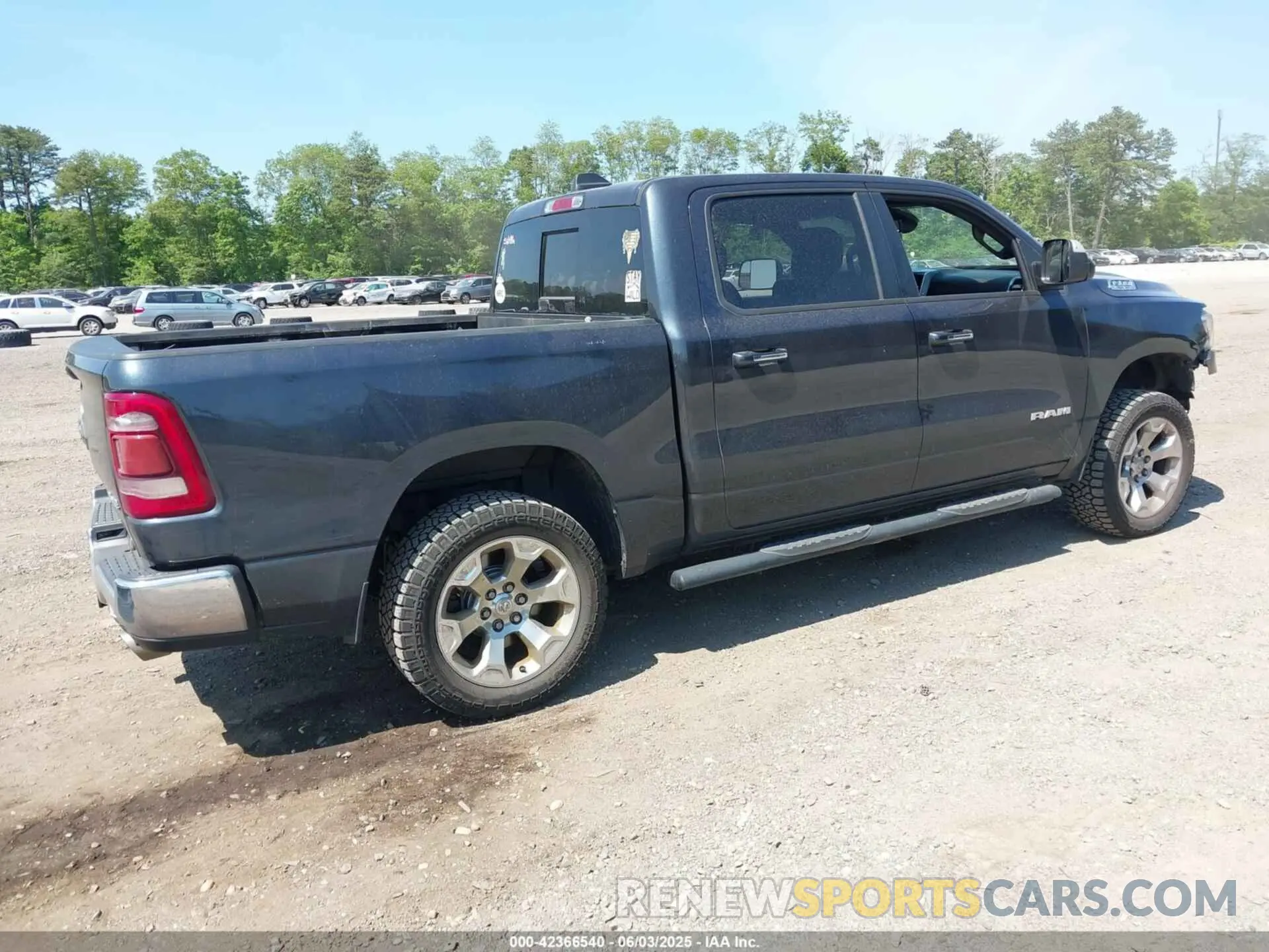 4 Photograph of a damaged car 1C6SRFFT5KN544445 RAM 1500 2019