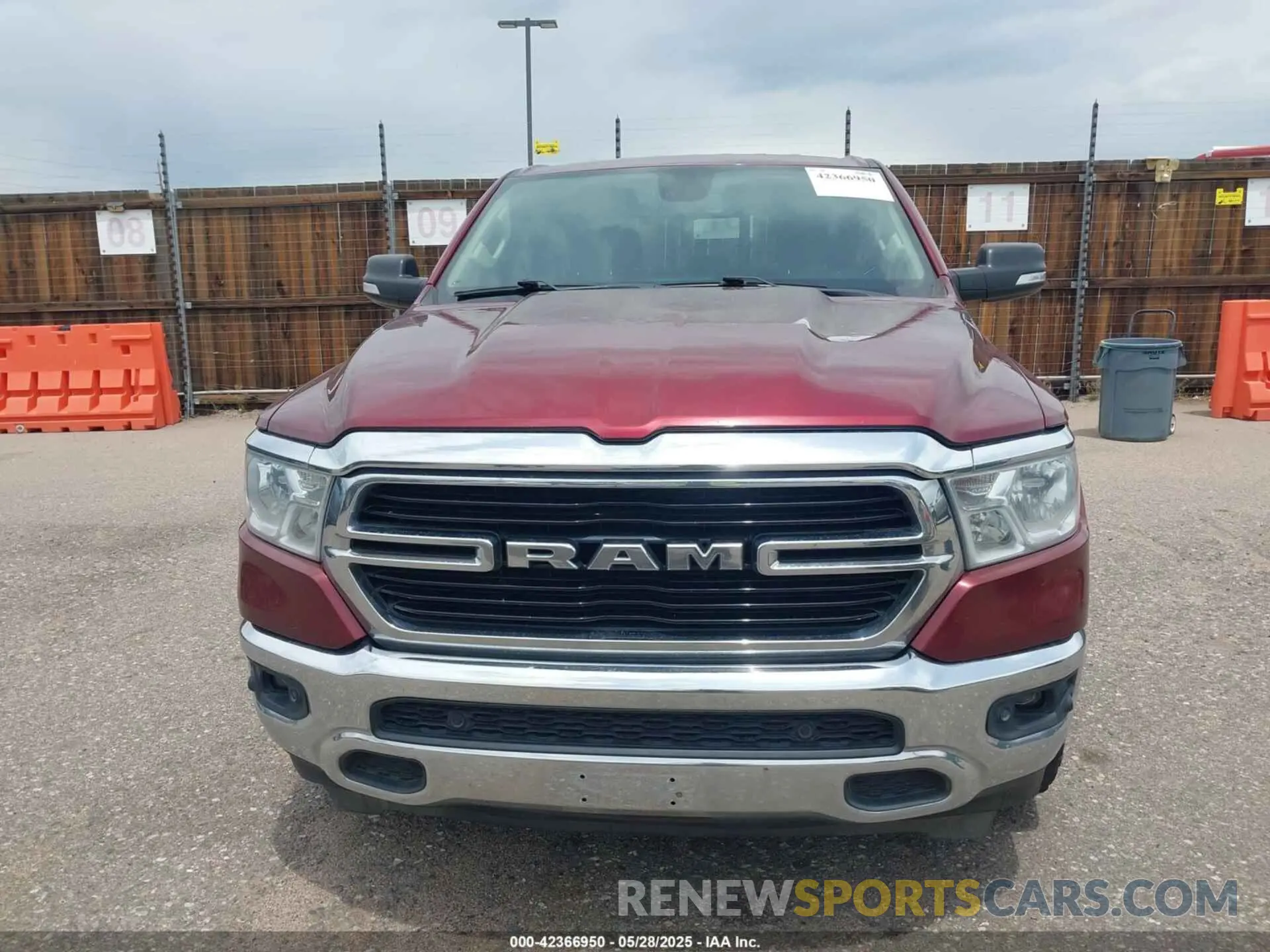 12 Photograph of a damaged car 1C6SRFFT5KN554148 RAM 1500 2019