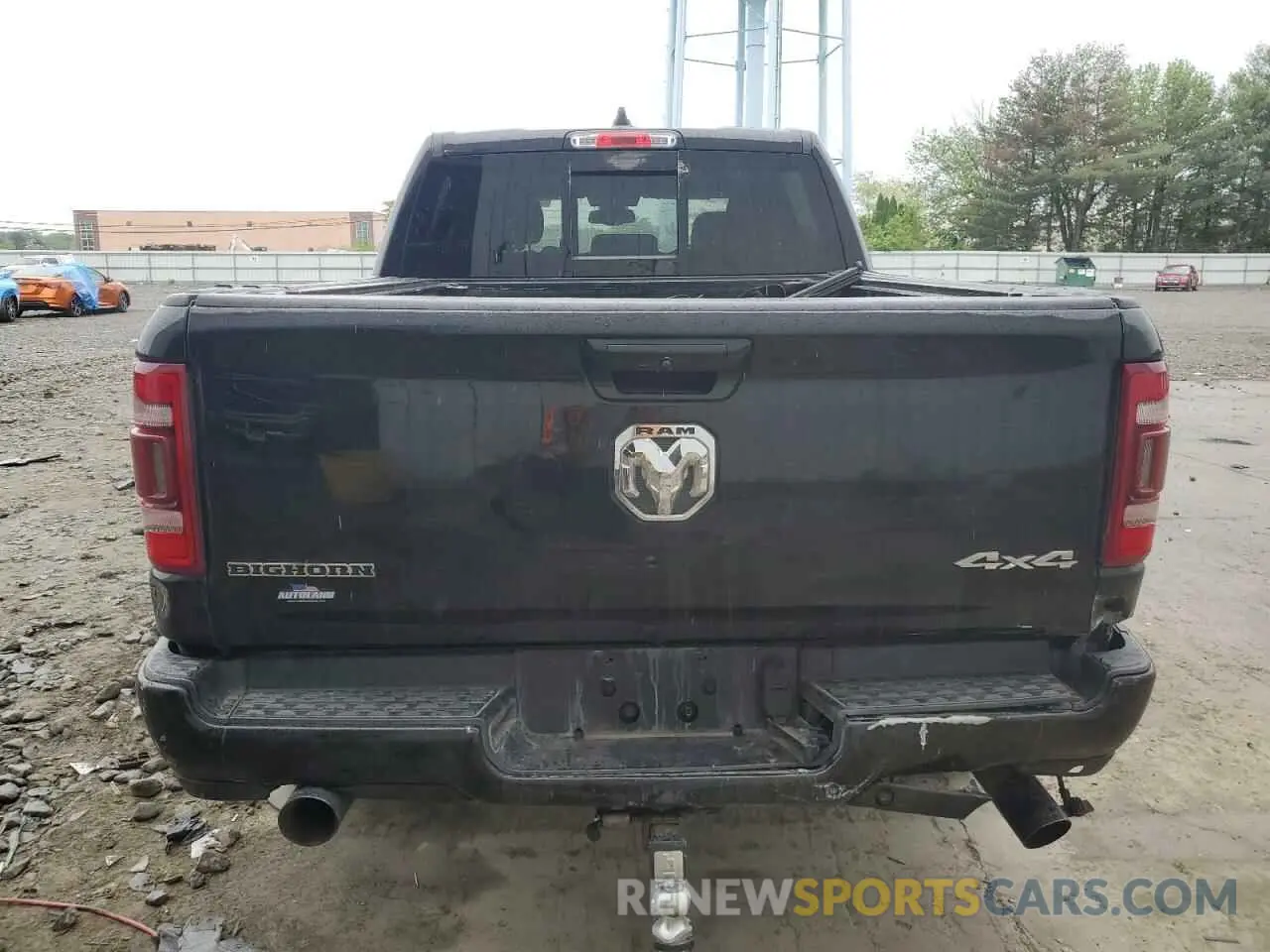 6 Photograph of a damaged car 1C6SRFFT5KN698816 RAM 1500 2019