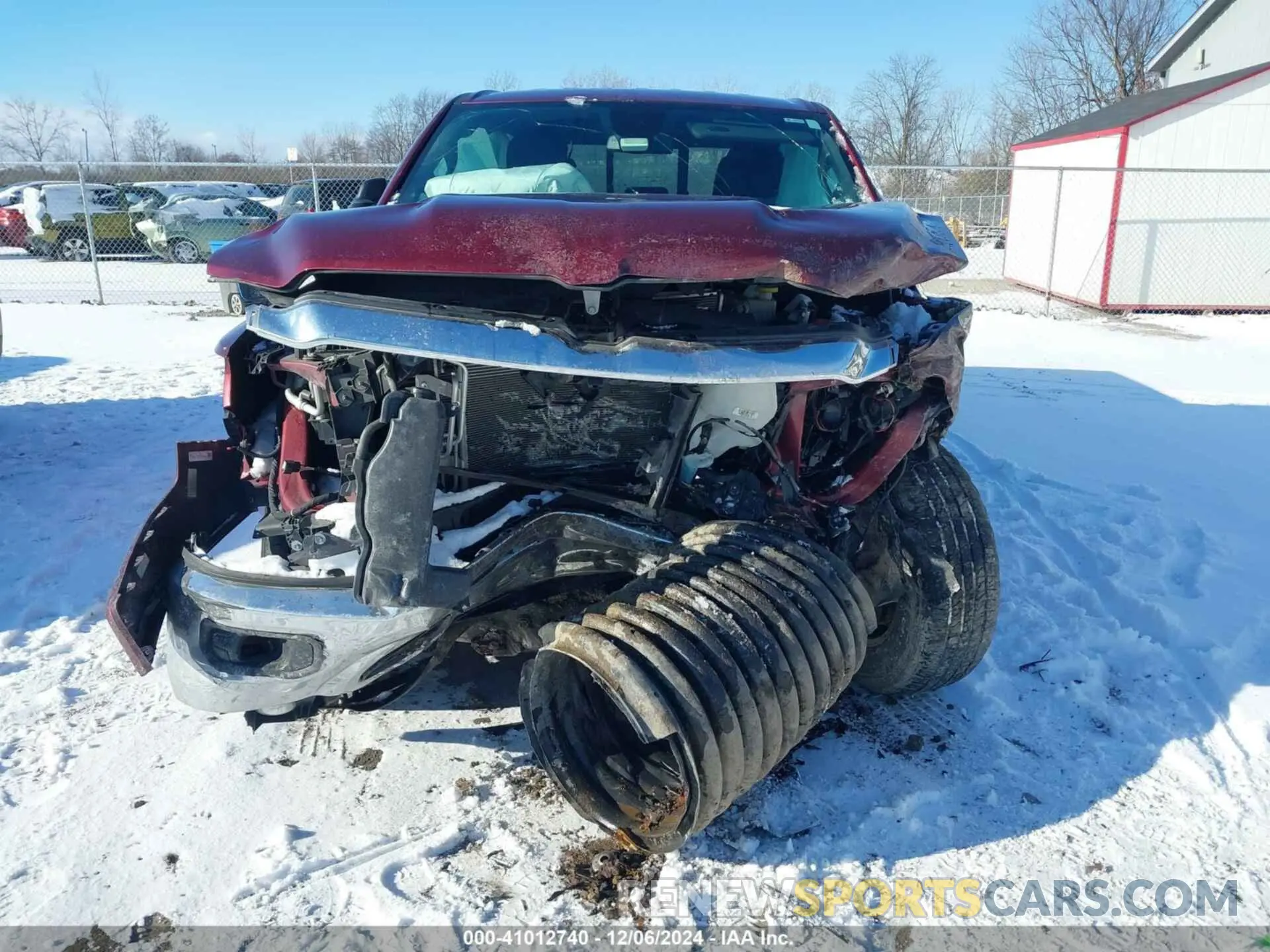 12 Photograph of a damaged car 1C6SRFFT5KN755709 RAM 1500 2019