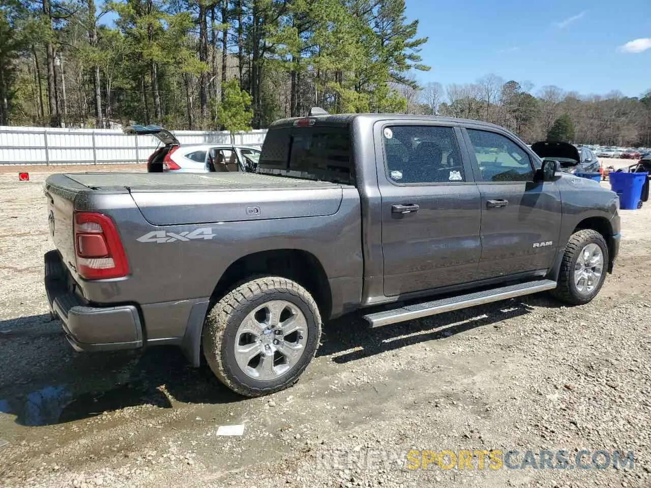 3 Photograph of a damaged car 1C6SRFFT5KN882850 RAM 1500 2019
