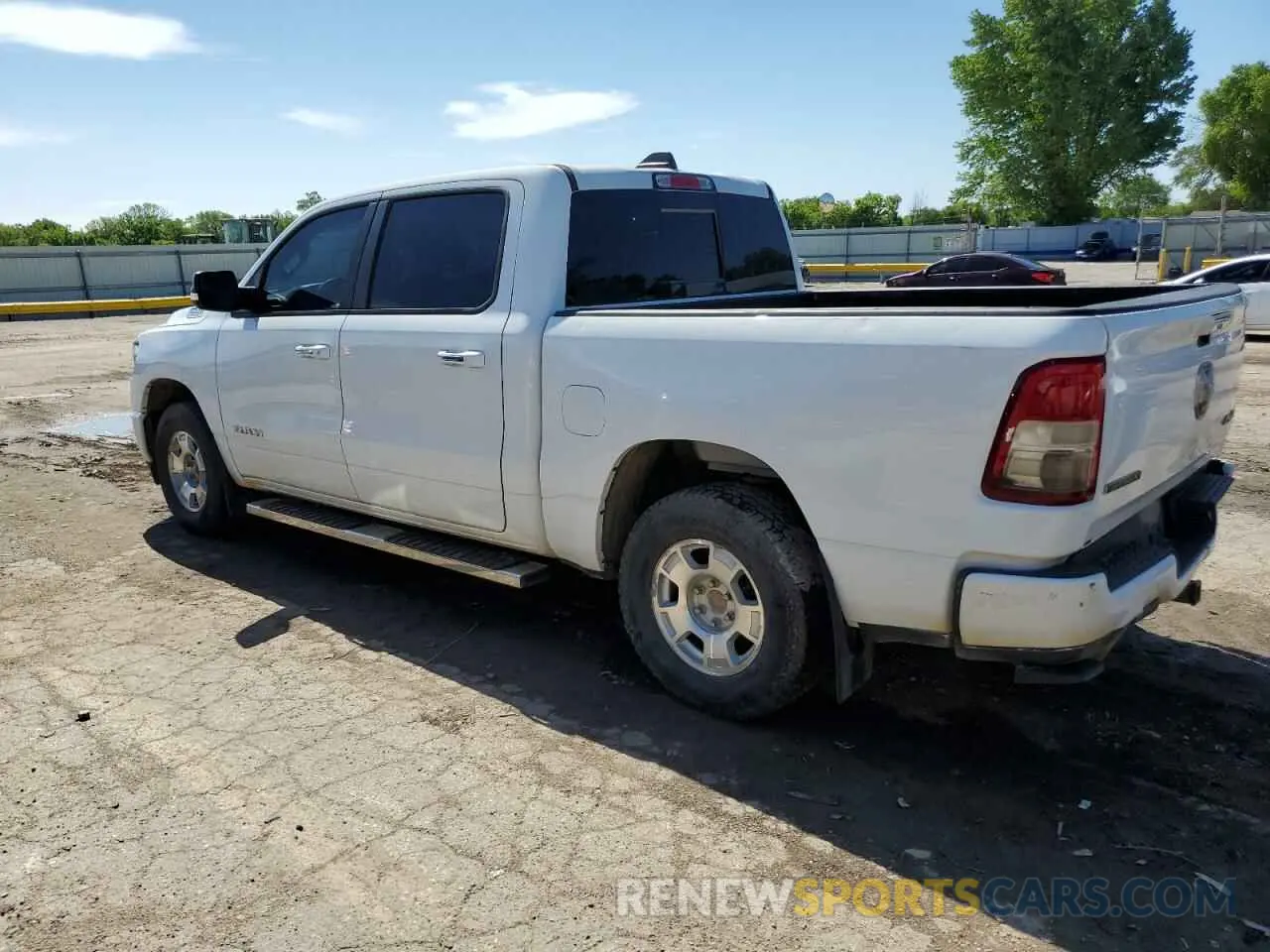 2 Photograph of a damaged car 1C6SRFFT5KN910792 RAM 1500 2019