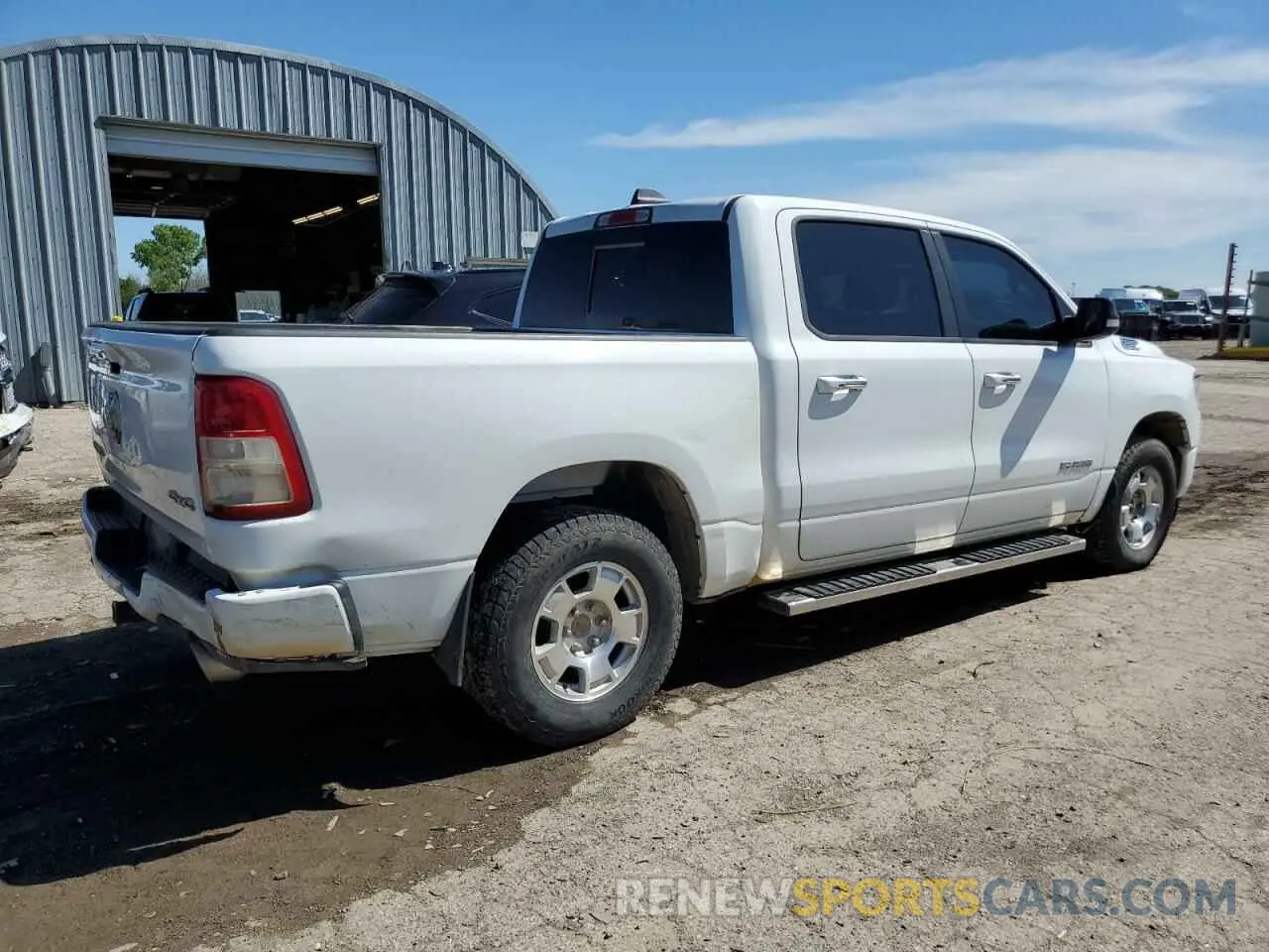 3 Photograph of a damaged car 1C6SRFFT5KN910792 RAM 1500 2019