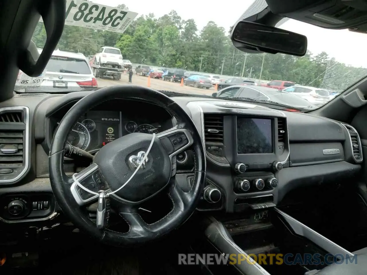 8 Photograph of a damaged car 1C6SRFFT6KN539304 RAM 1500 2019