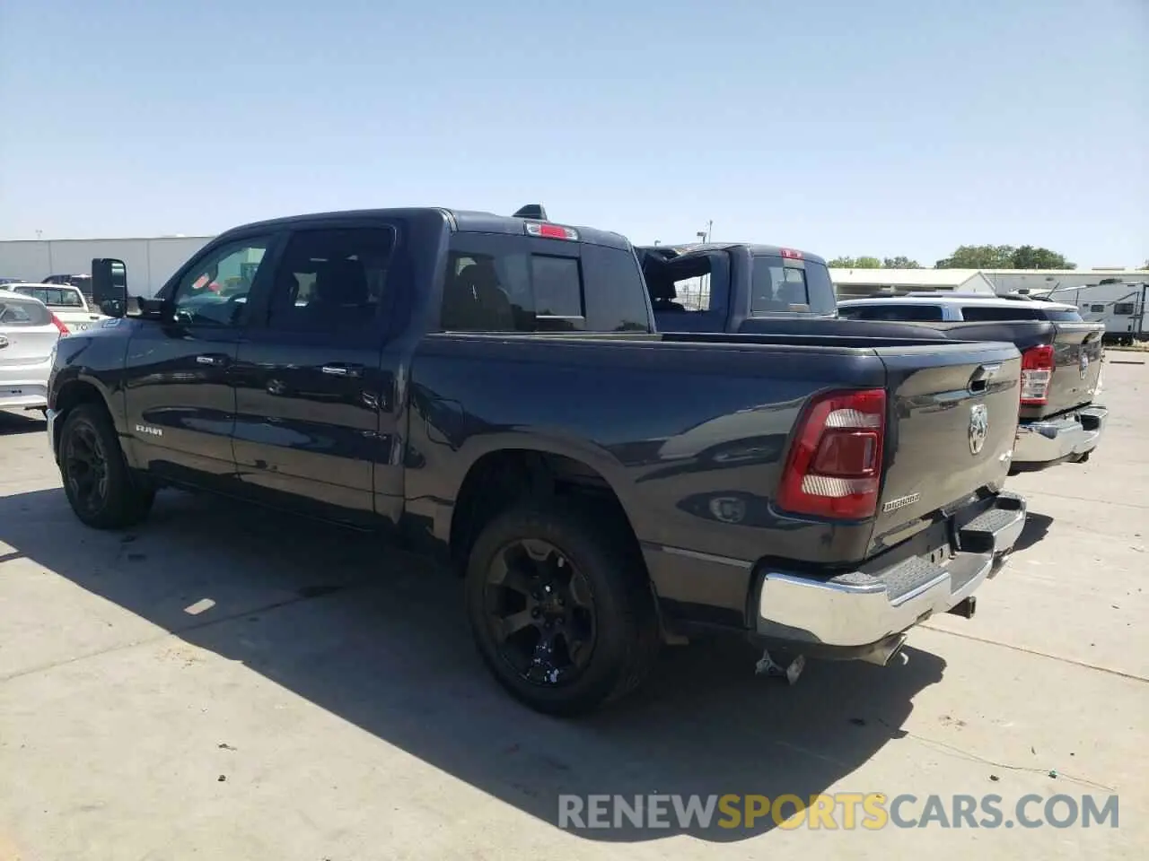 2 Photograph of a damaged car 1C6SRFFT6KN540355 RAM 1500 2019