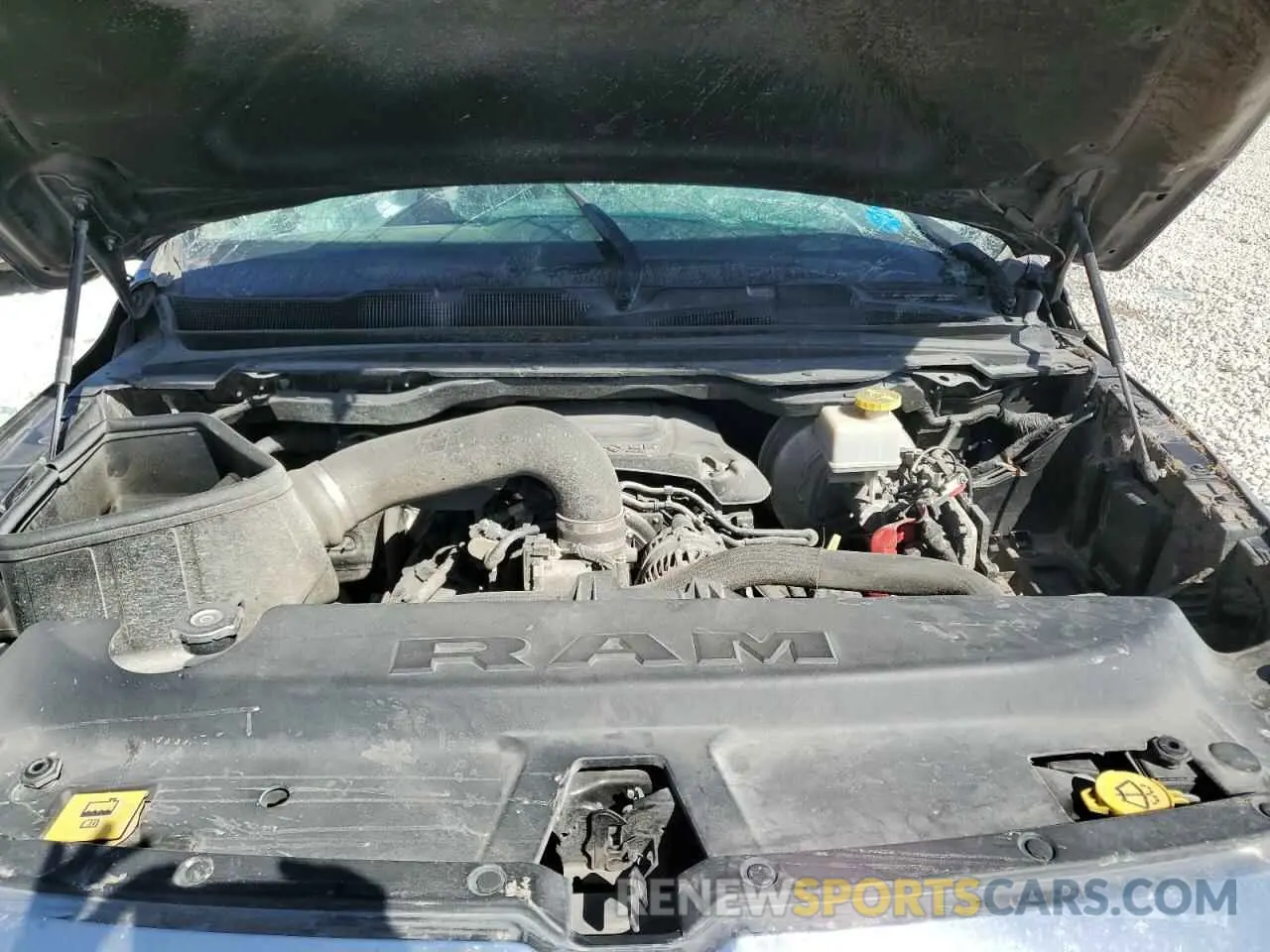11 Photograph of a damaged car 1C6SRFFT6KN600666 RAM 1500 2019