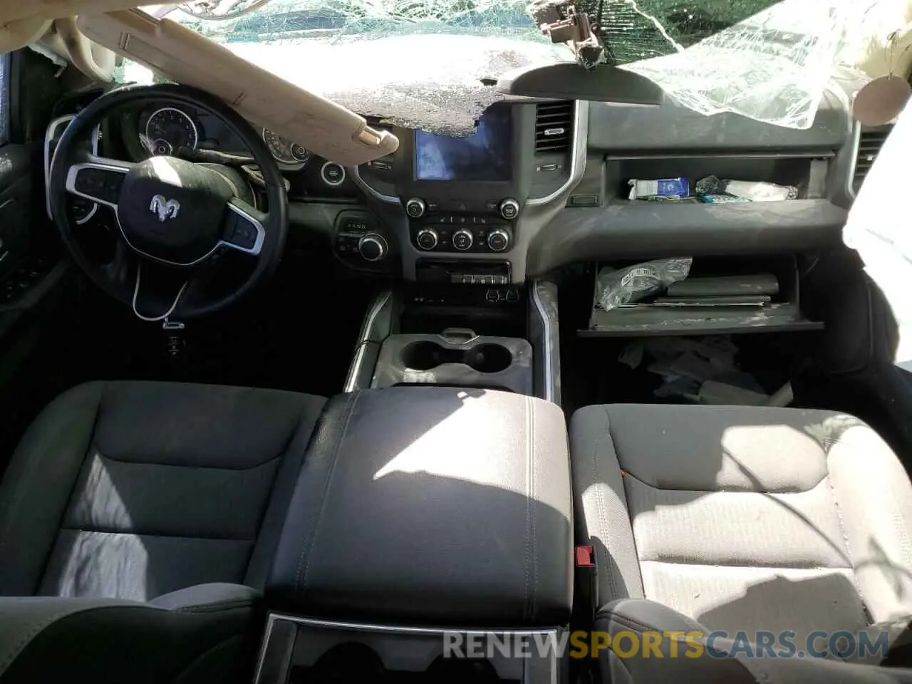 8 Photograph of a damaged car 1C6SRFFT6KN600666 RAM 1500 2019